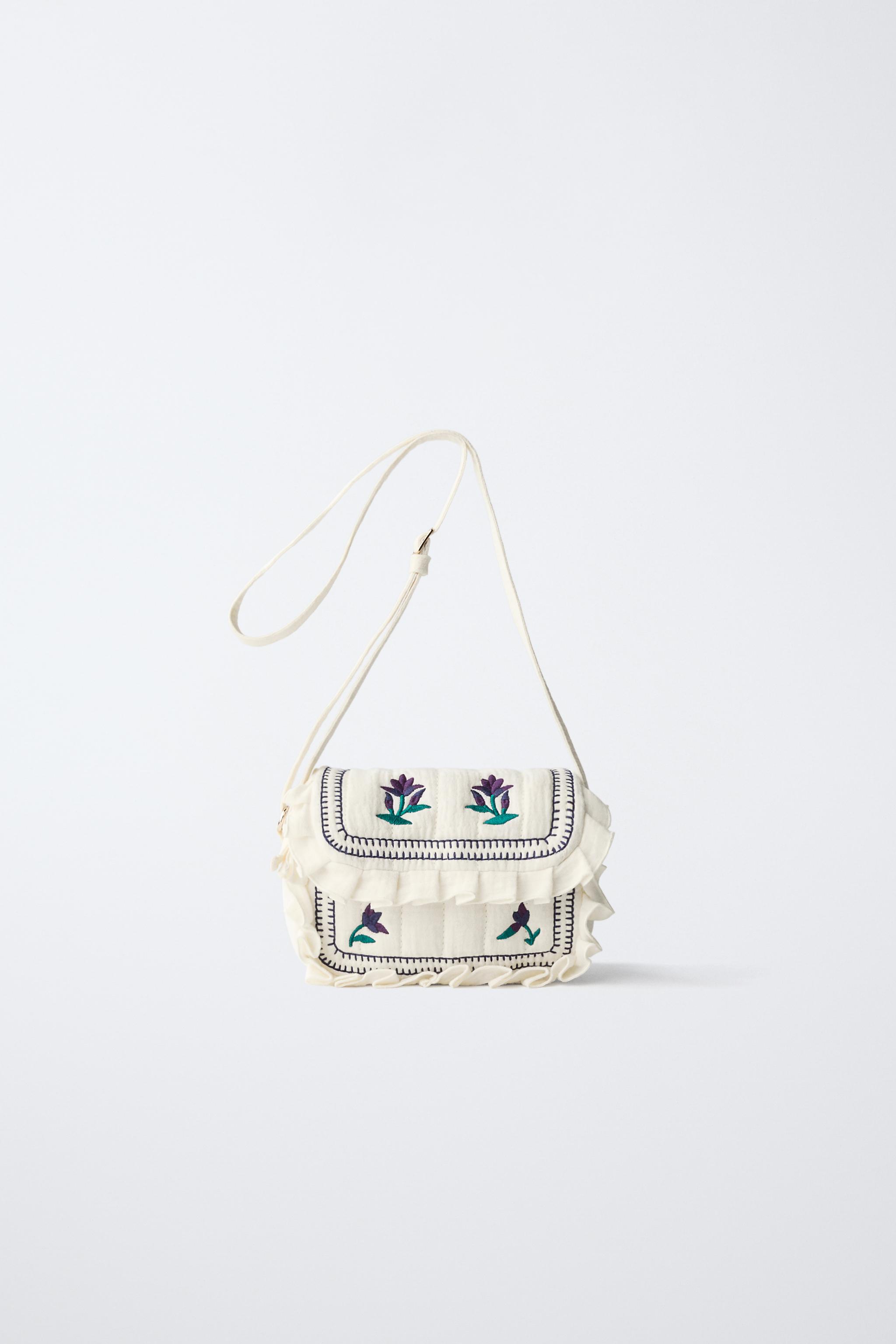EMBROIDERED CROSSBODY BAG