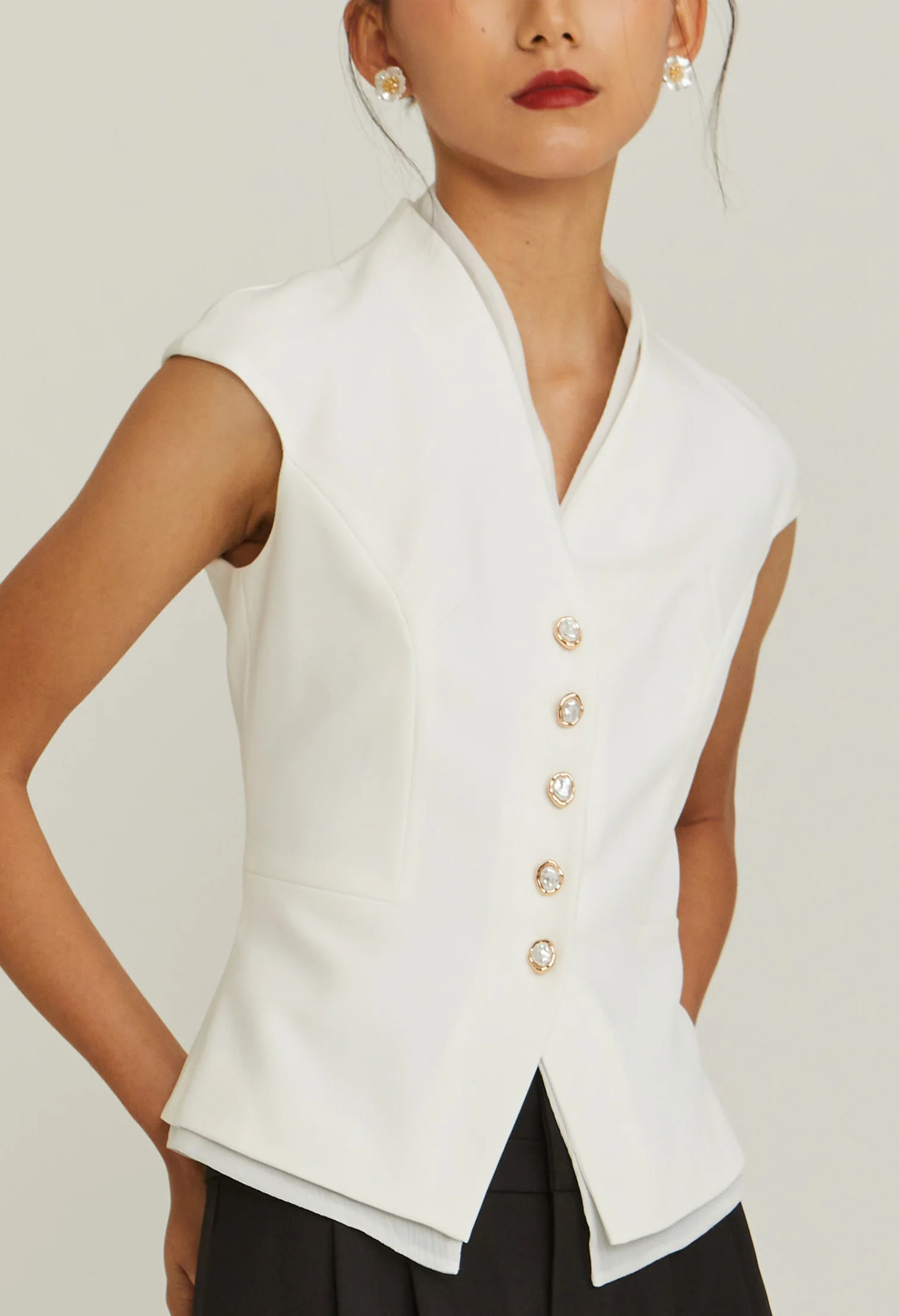 Midnight Pearl Top