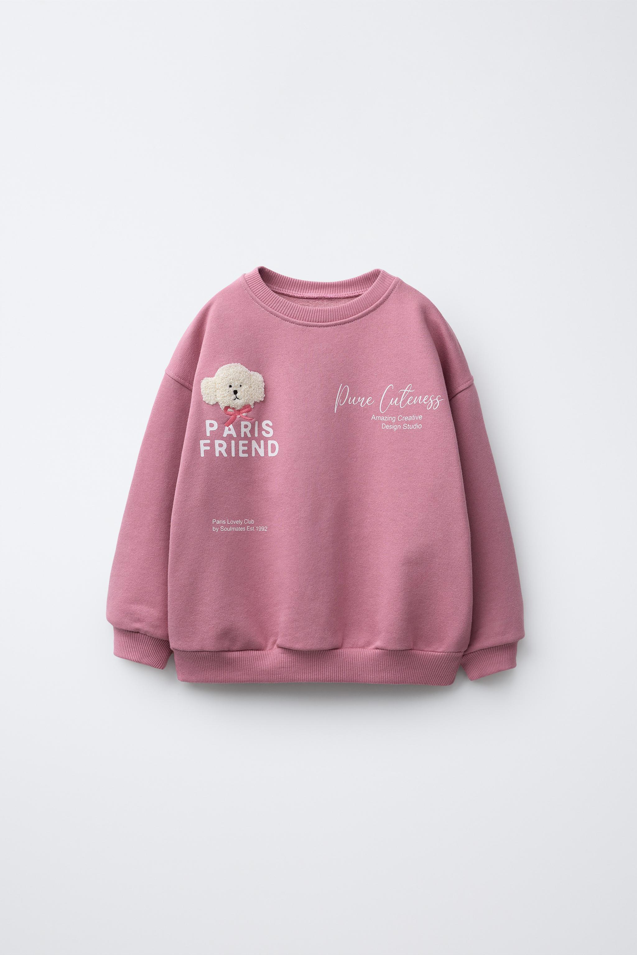 TERRY PATCH SWEATSHIRT