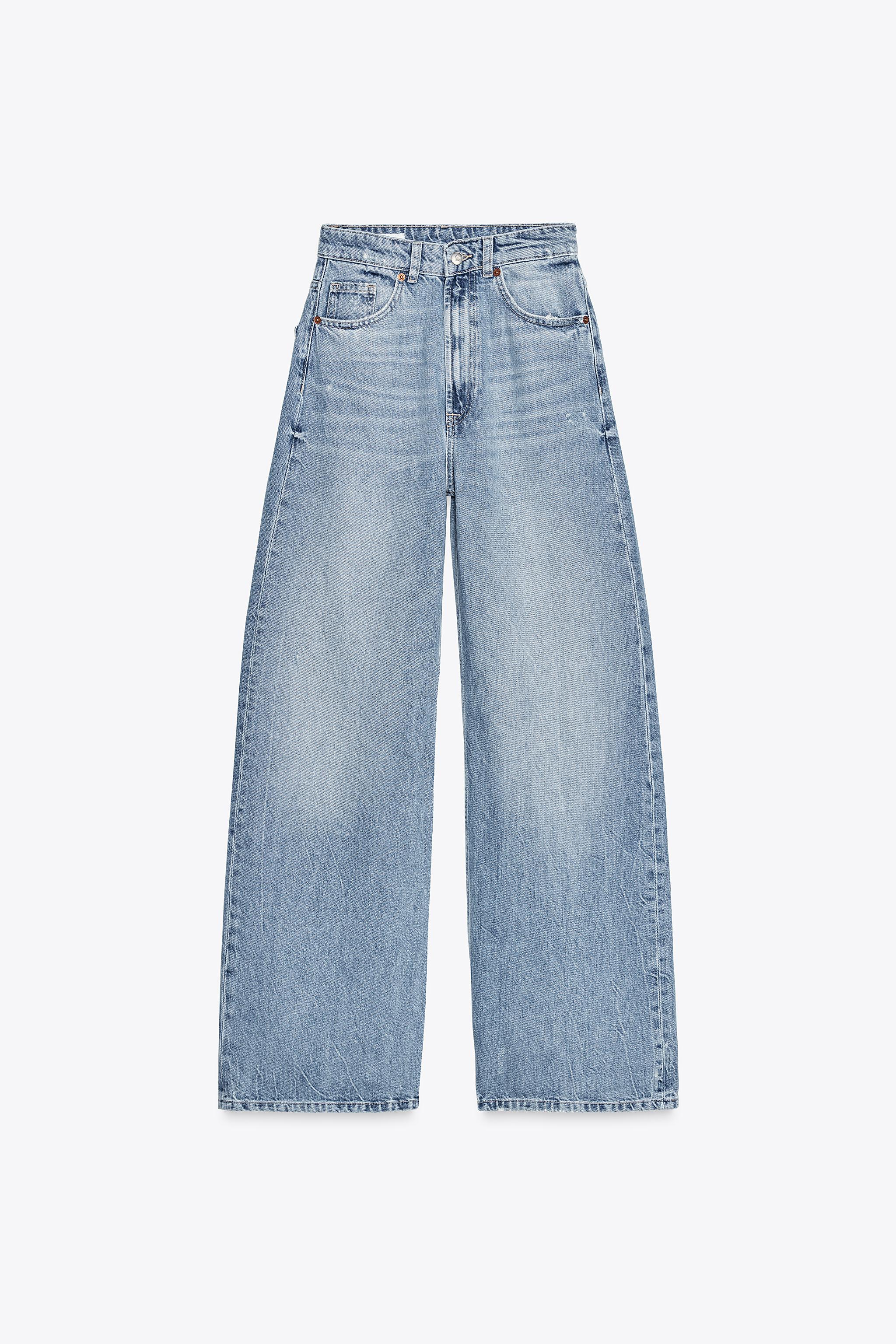TRF HIGH RISE EXTRA WIDE LEG JEANS