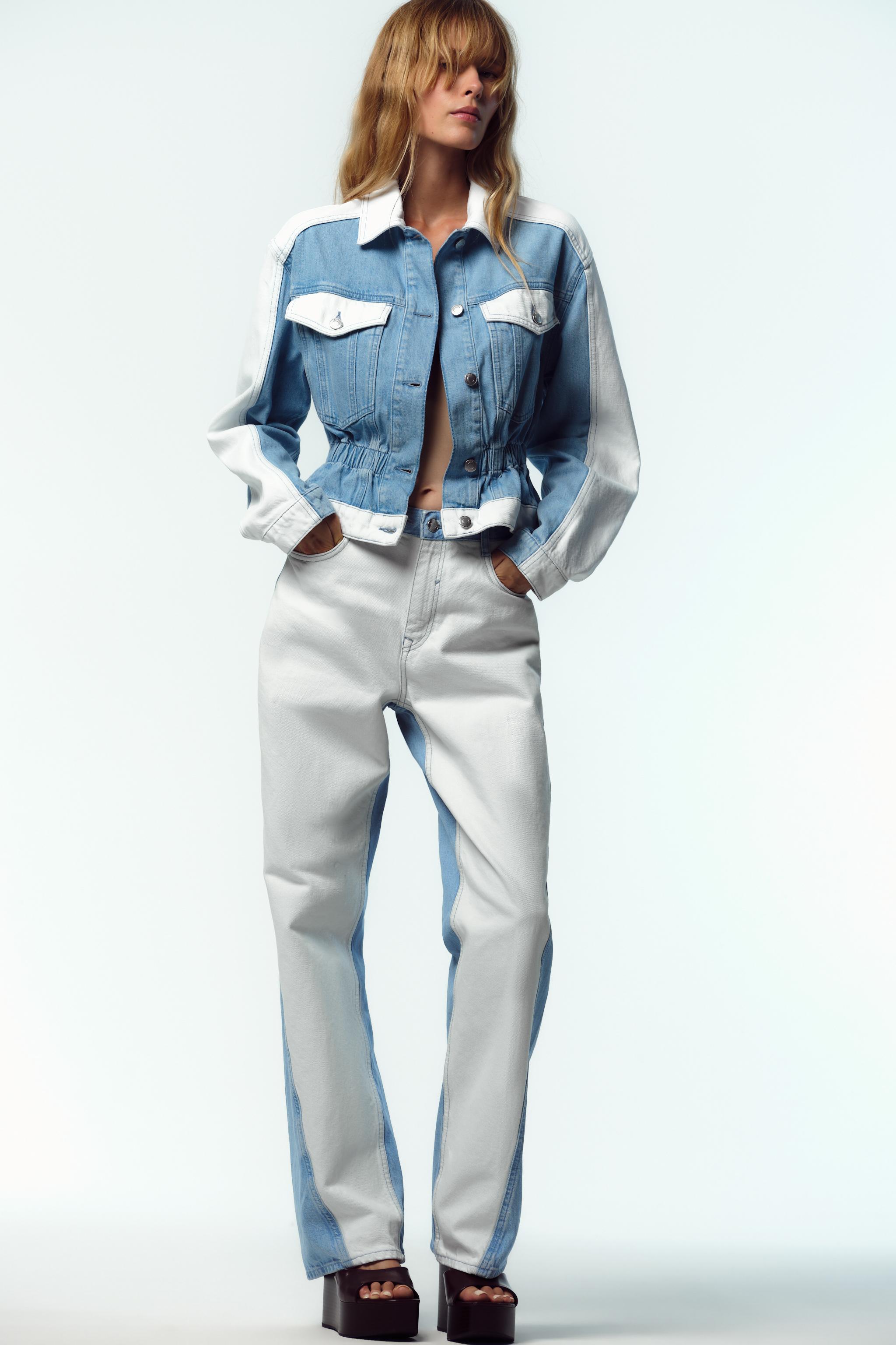 Z1975 STRAIGHT LEG MID-RISE COMBINED JEANS