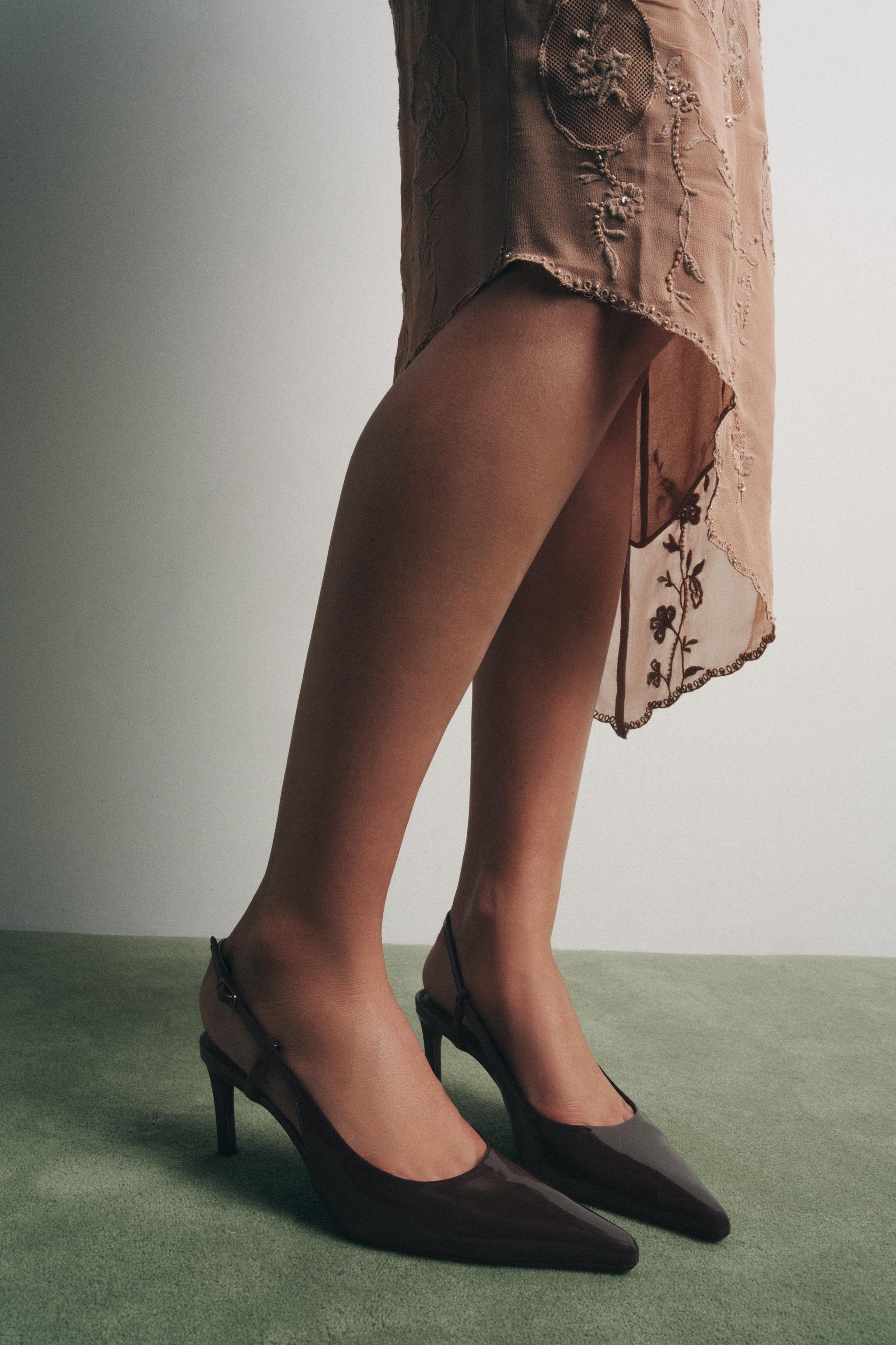 PATENT FINISH HEELS