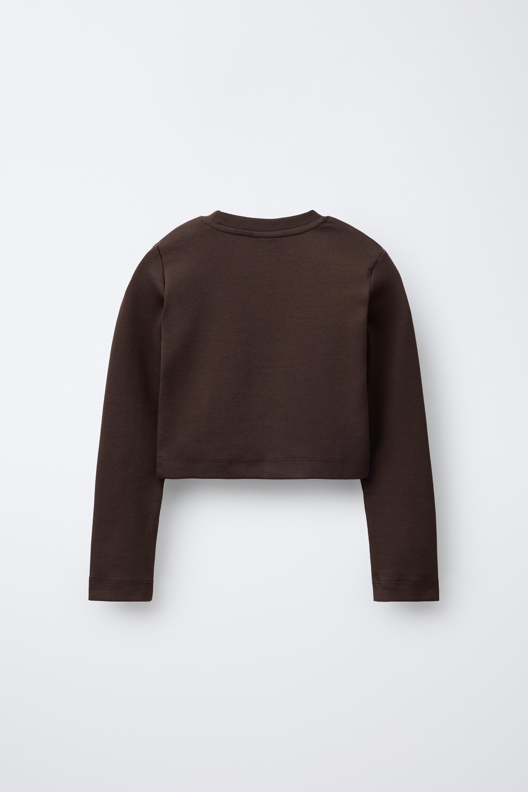 BASIC CROPPED T-SHIRT