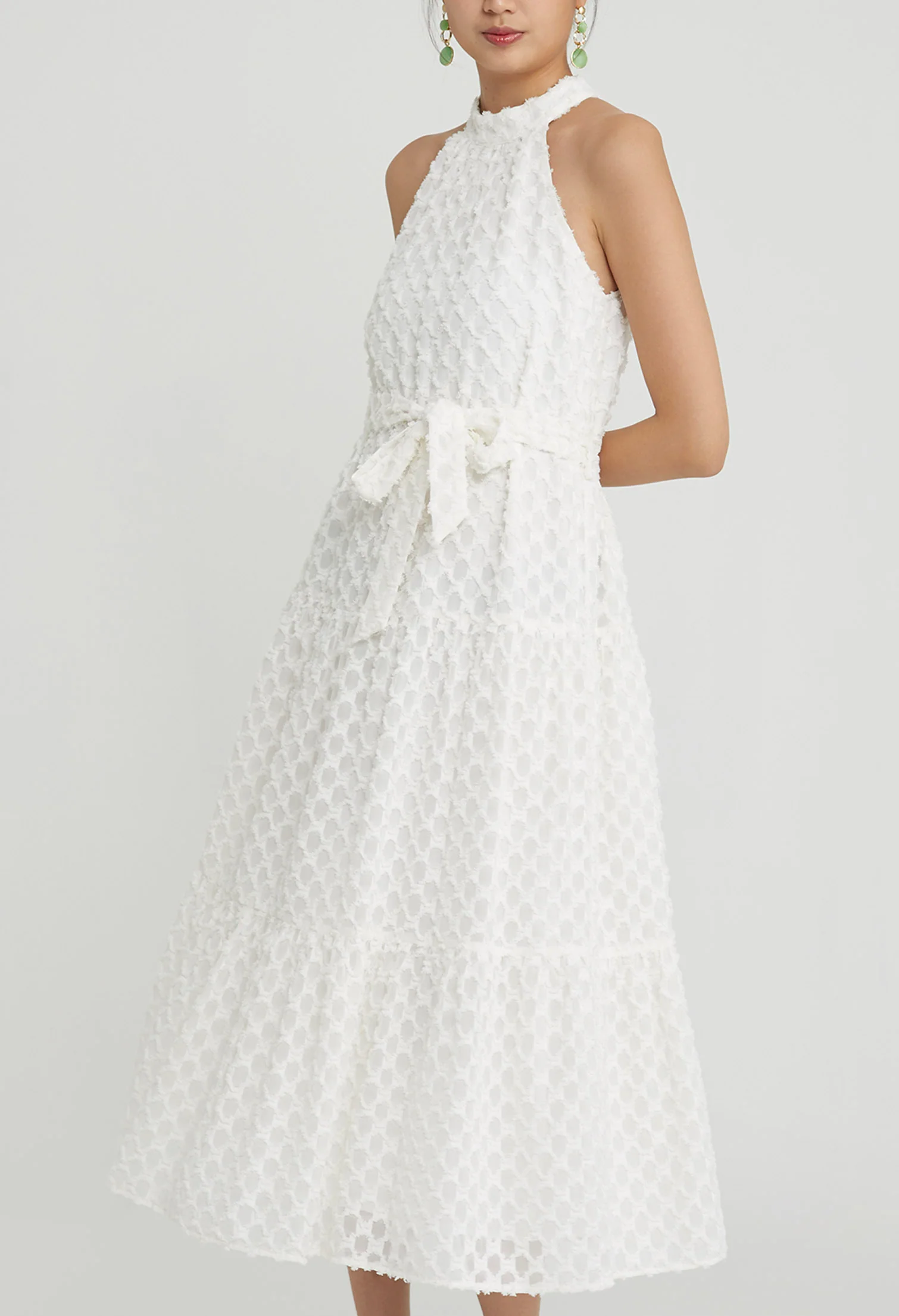 Quinn Organza Midi Dress