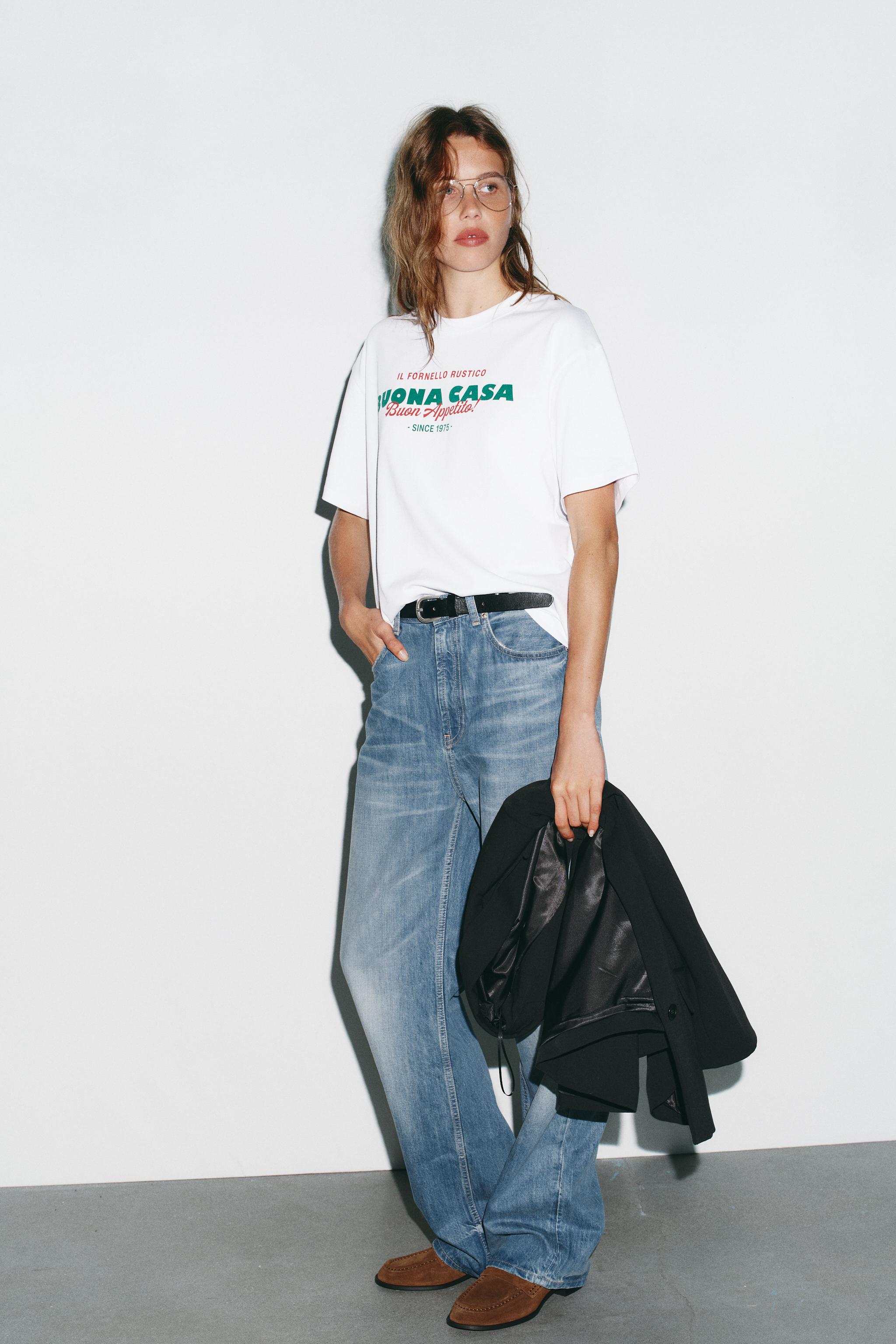TEXT PRINT T-SHIRT