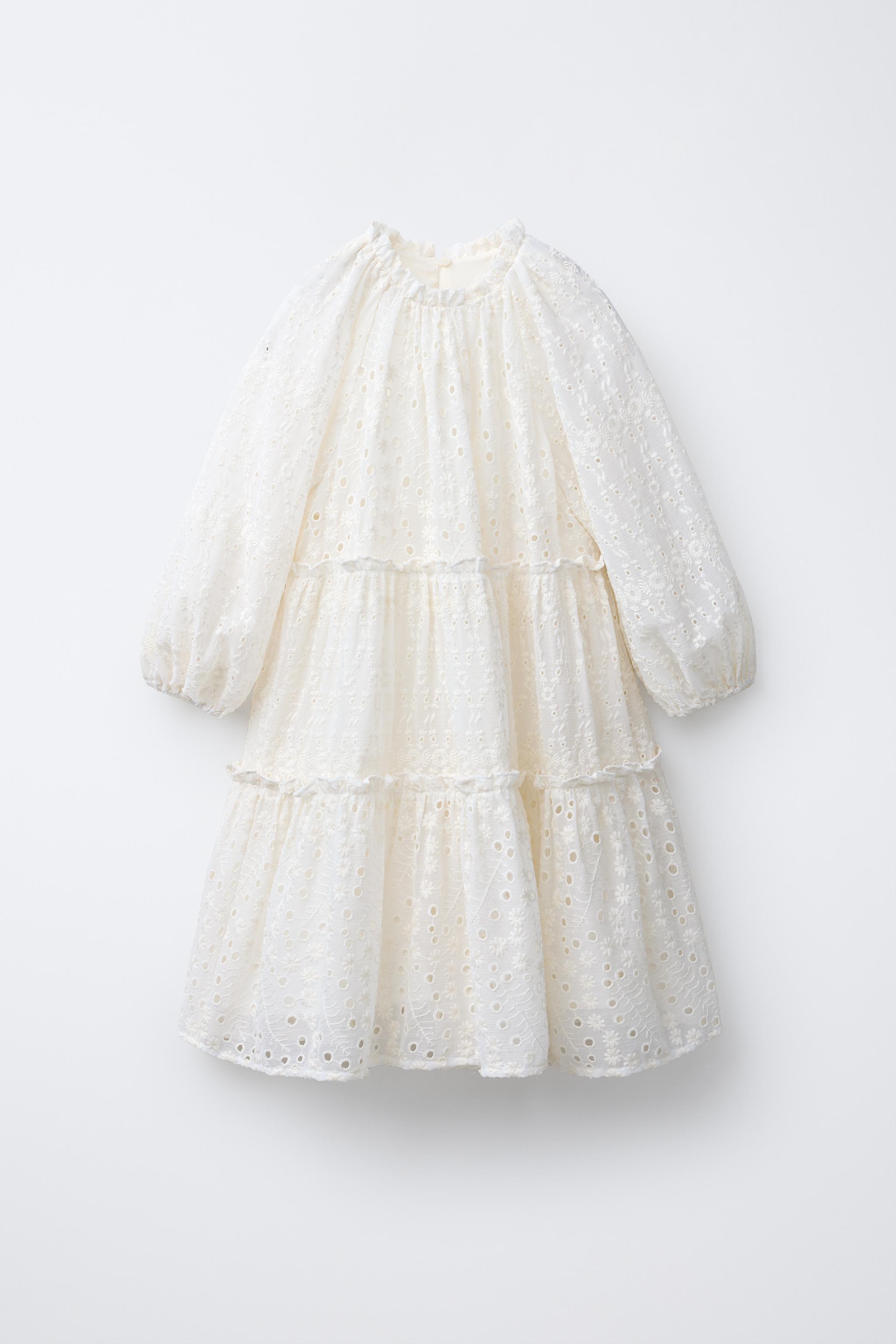 EMBROIDERED FLORAL DRESS