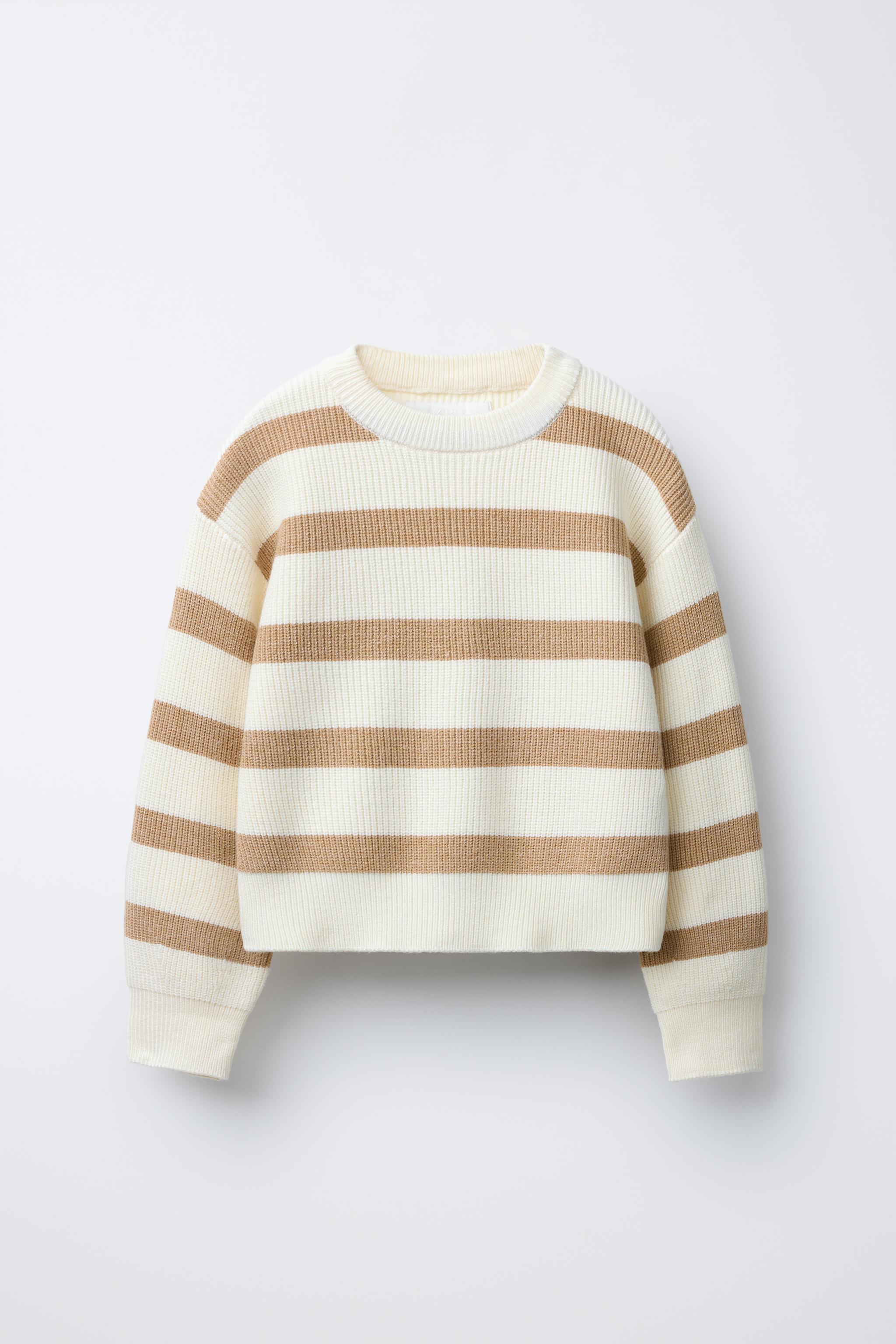 STRIPED KNIT SWEATER