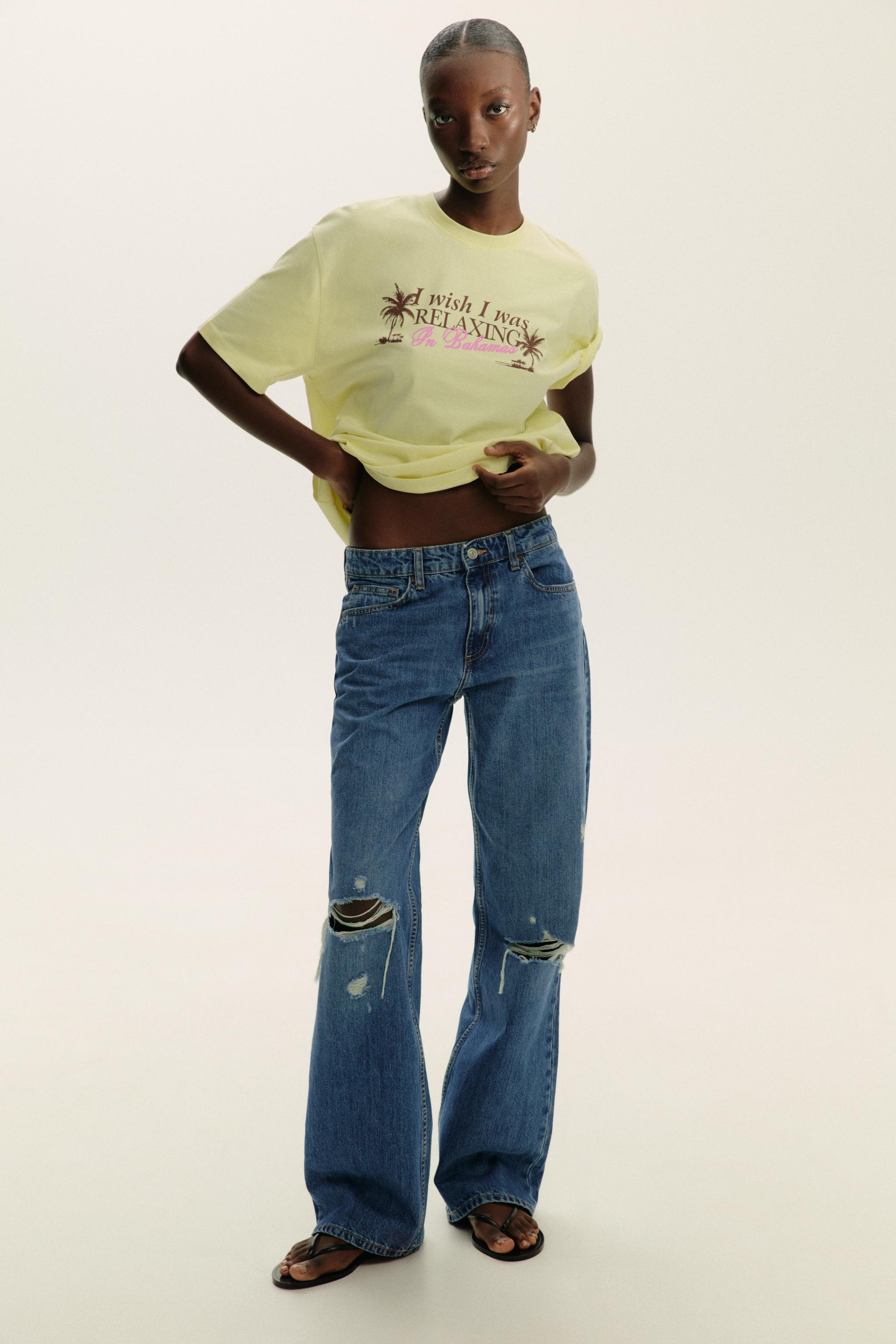 TEXT PRINT T-SHIRT