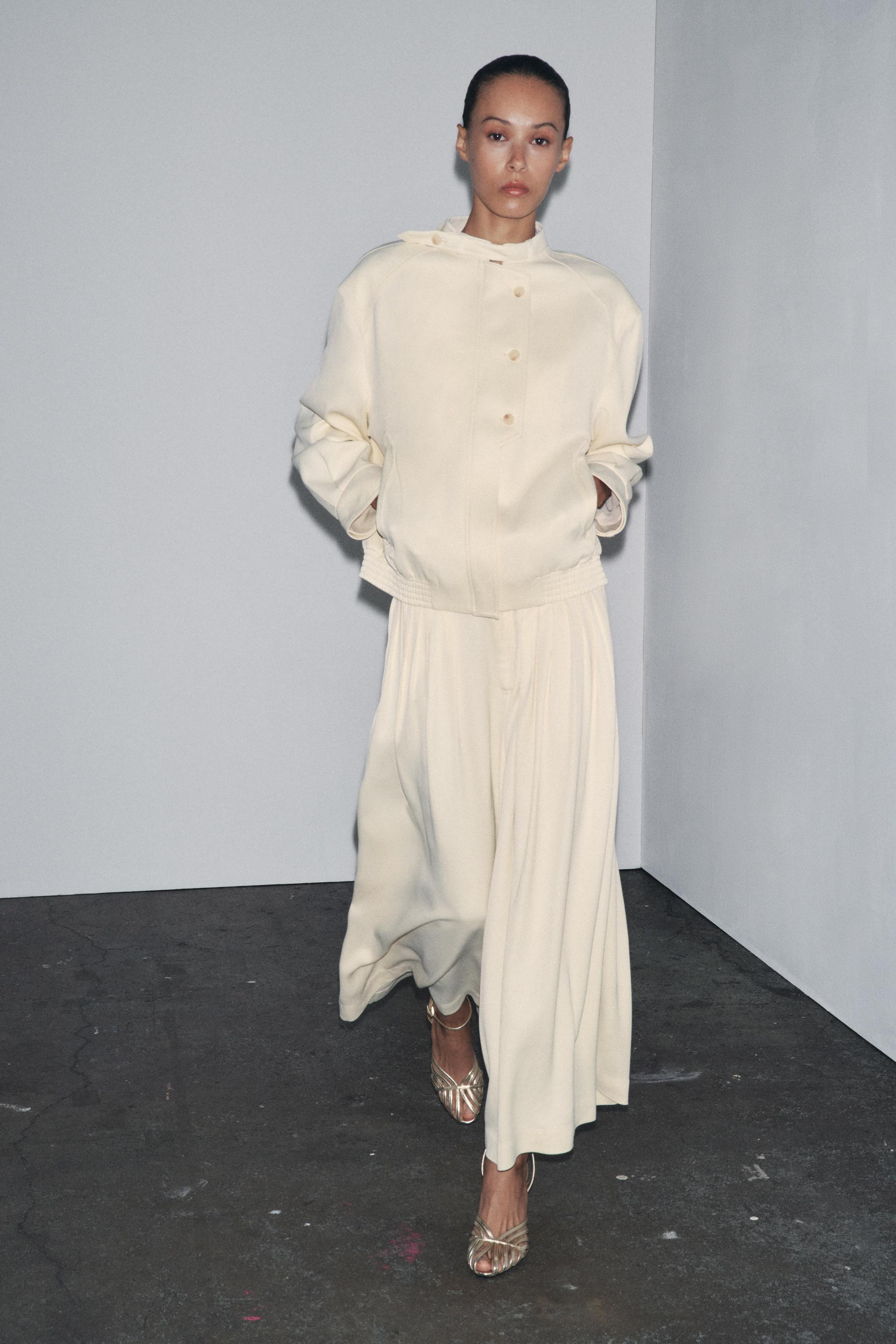 ZW COLLECTION PLEATED PANTS