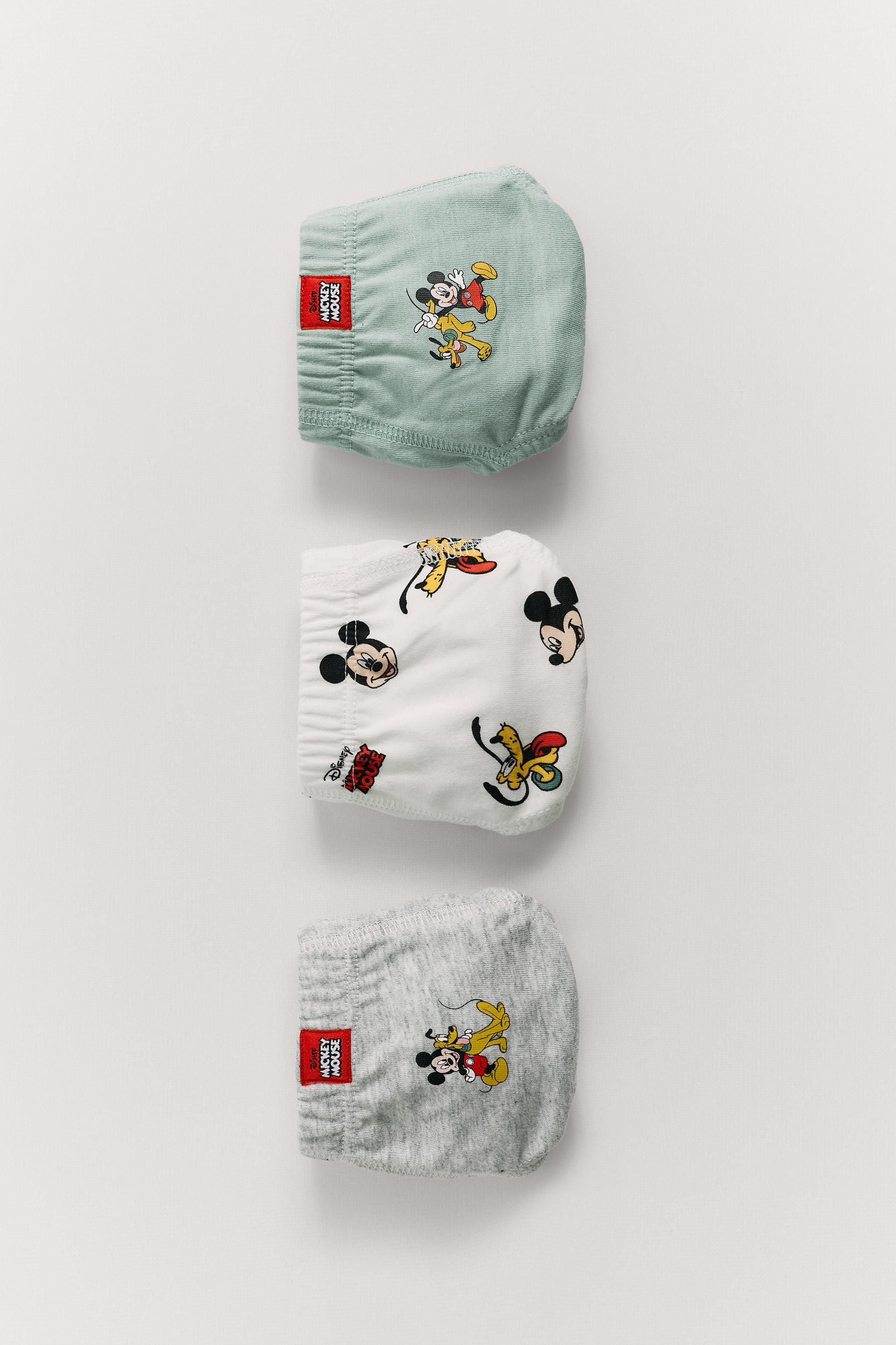 AGES 2-6 / THREE-PACK OF MICKEY MOUSE AND FRIENDS © DISNEY BRIEFS