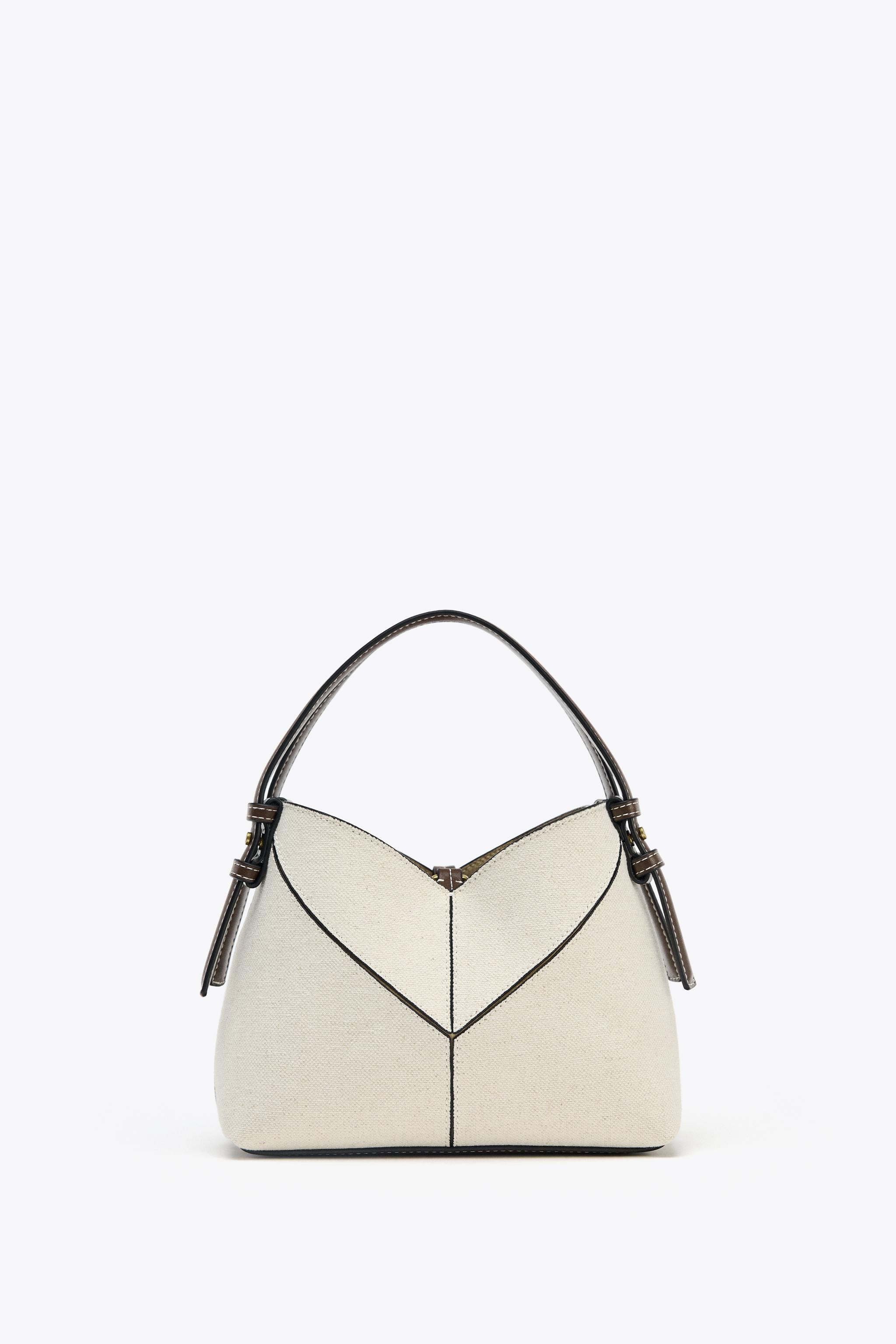 CONTRAST CANVAS MINI SHOPPER