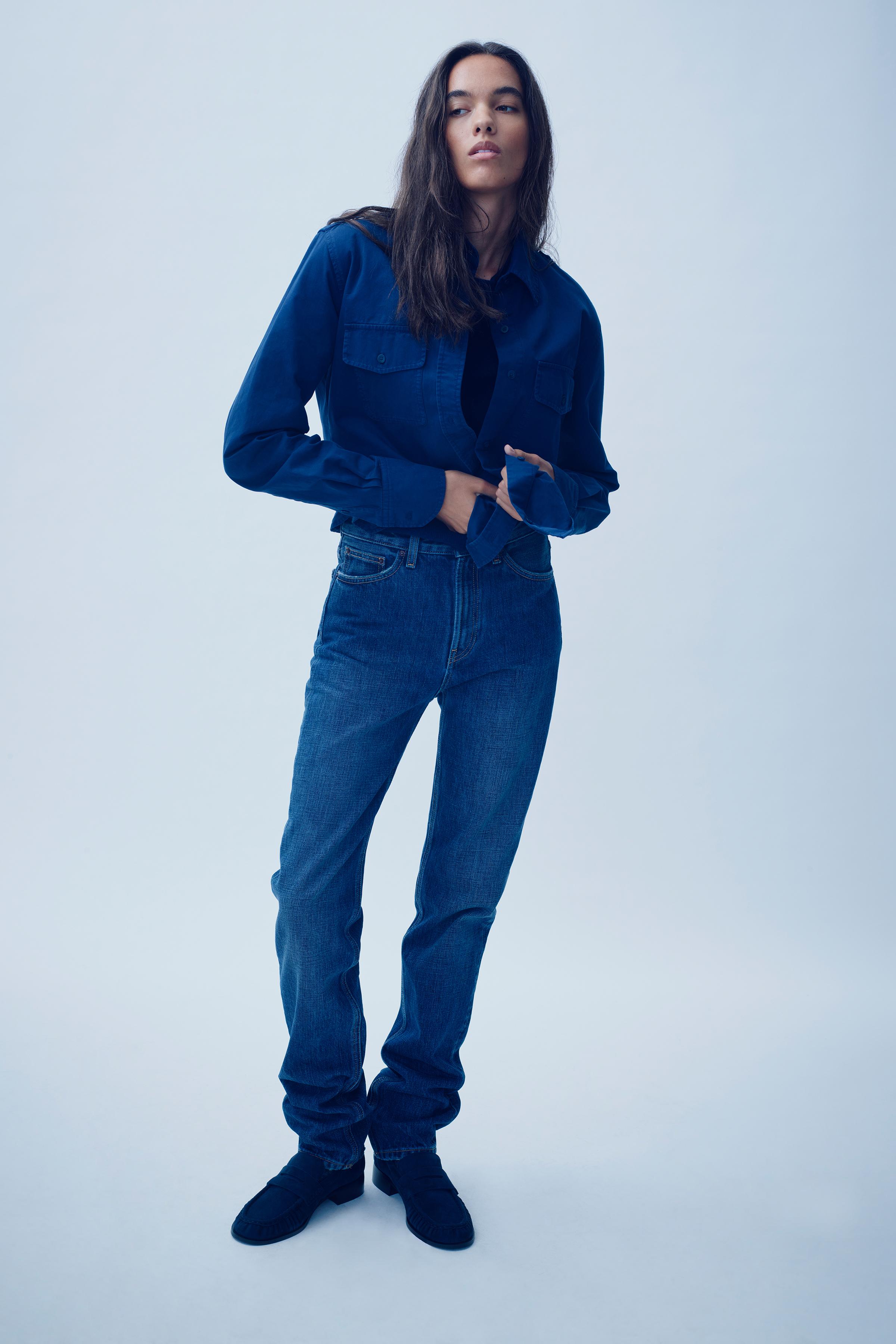 TRF HI-RISE SLIM JEANS