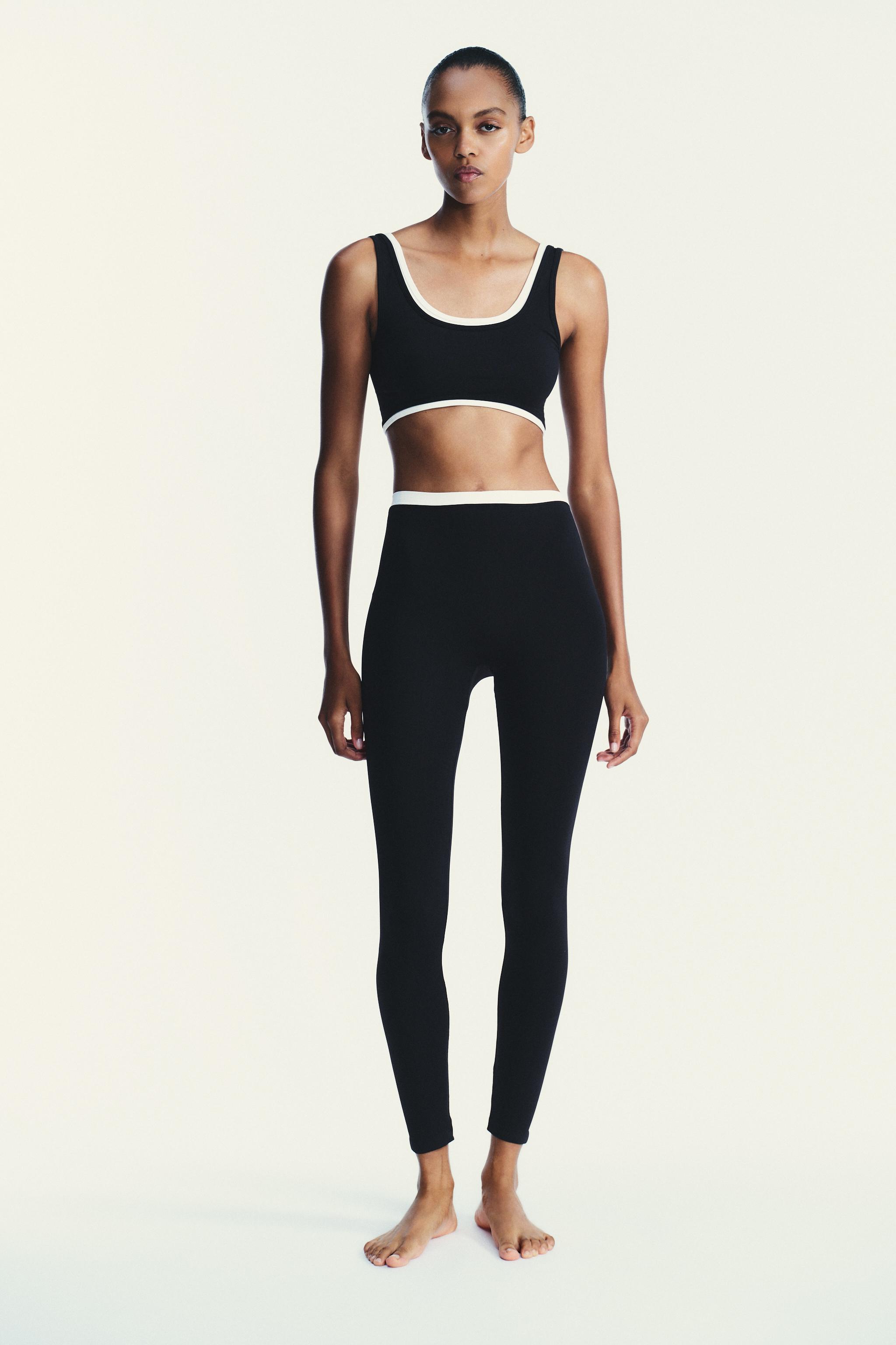 DOUBLE EFFECT SPORTS CROP TOP