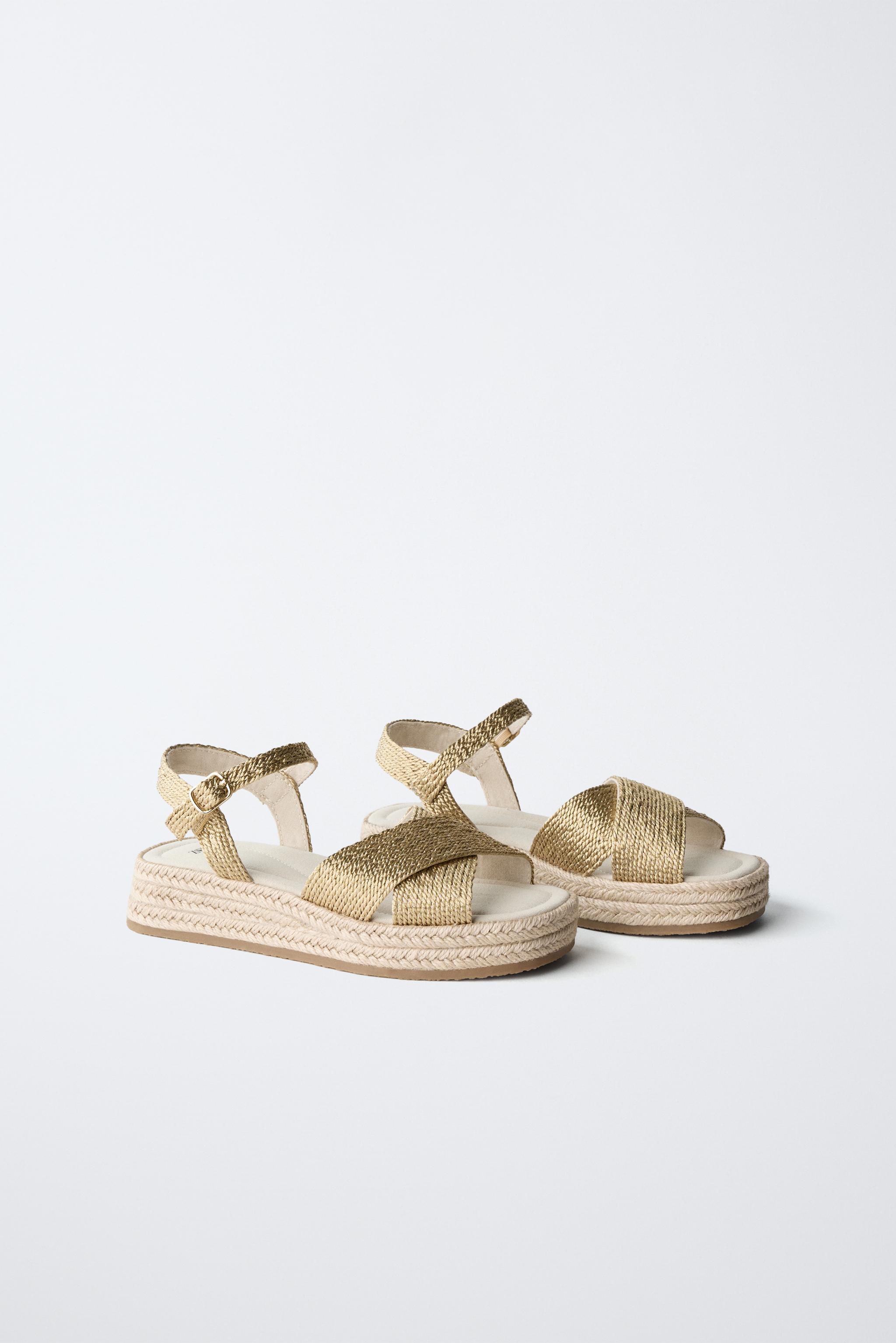 BRAIDED BODY SANDALS