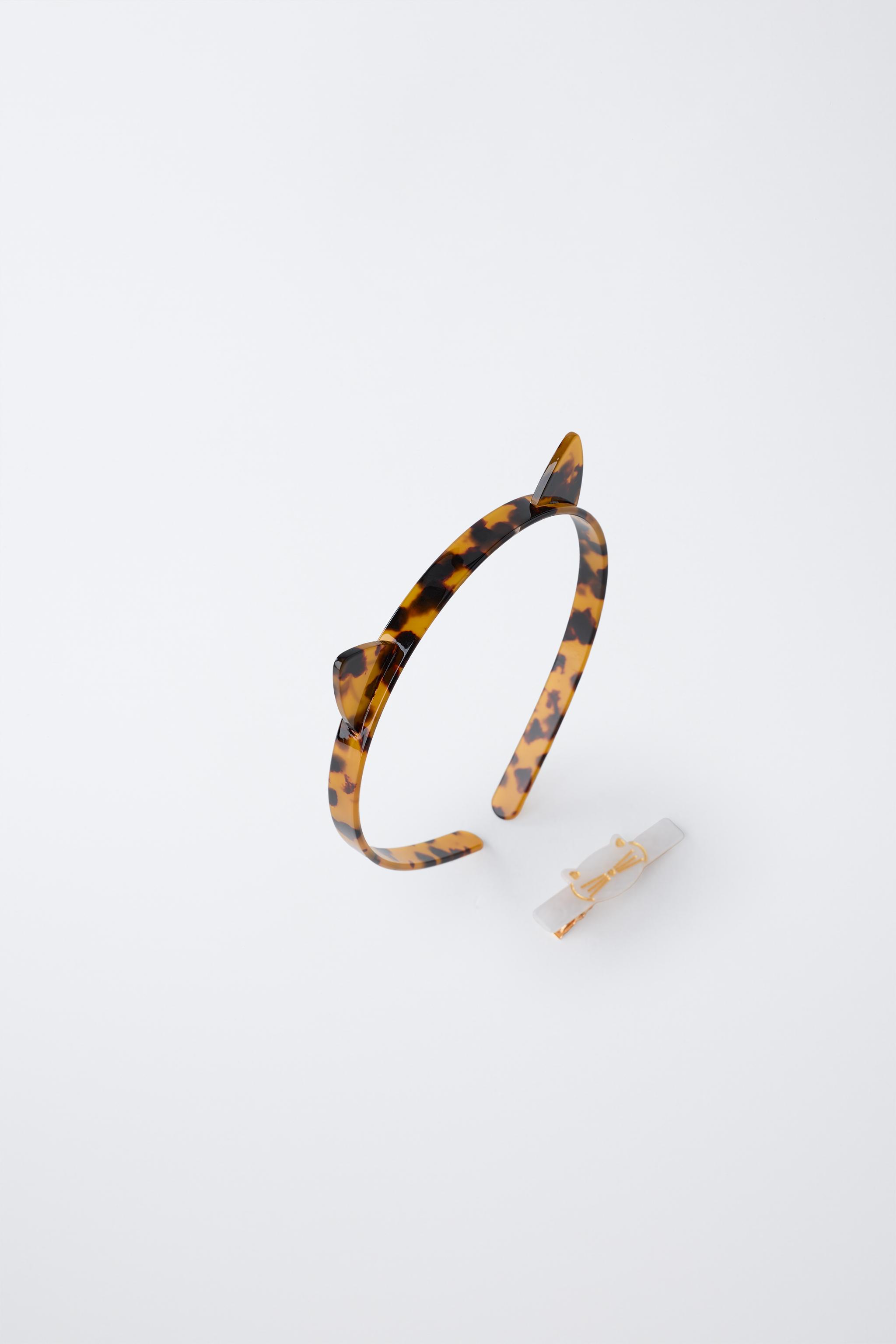 KITTEN HEADBAND AND CLIP PACK