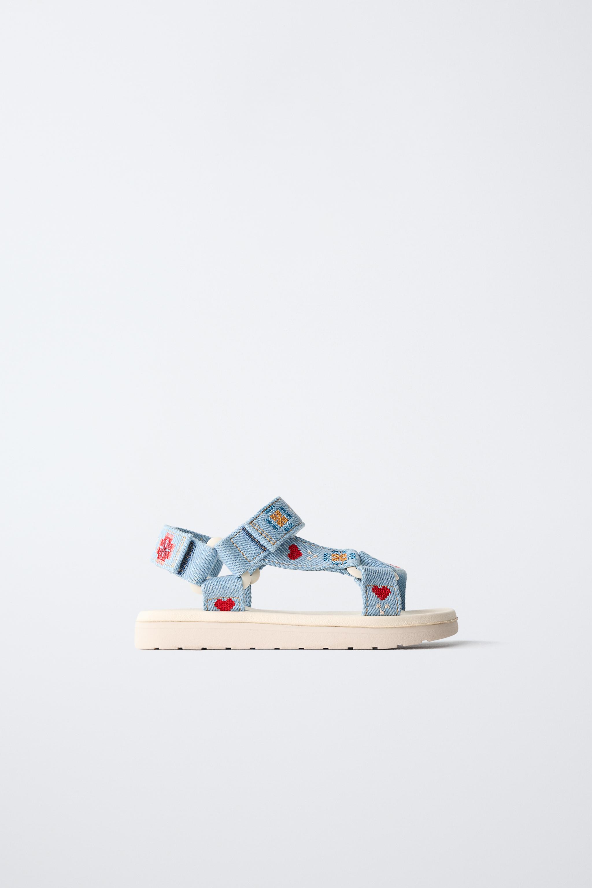 EMBROIDERED SANDALS
