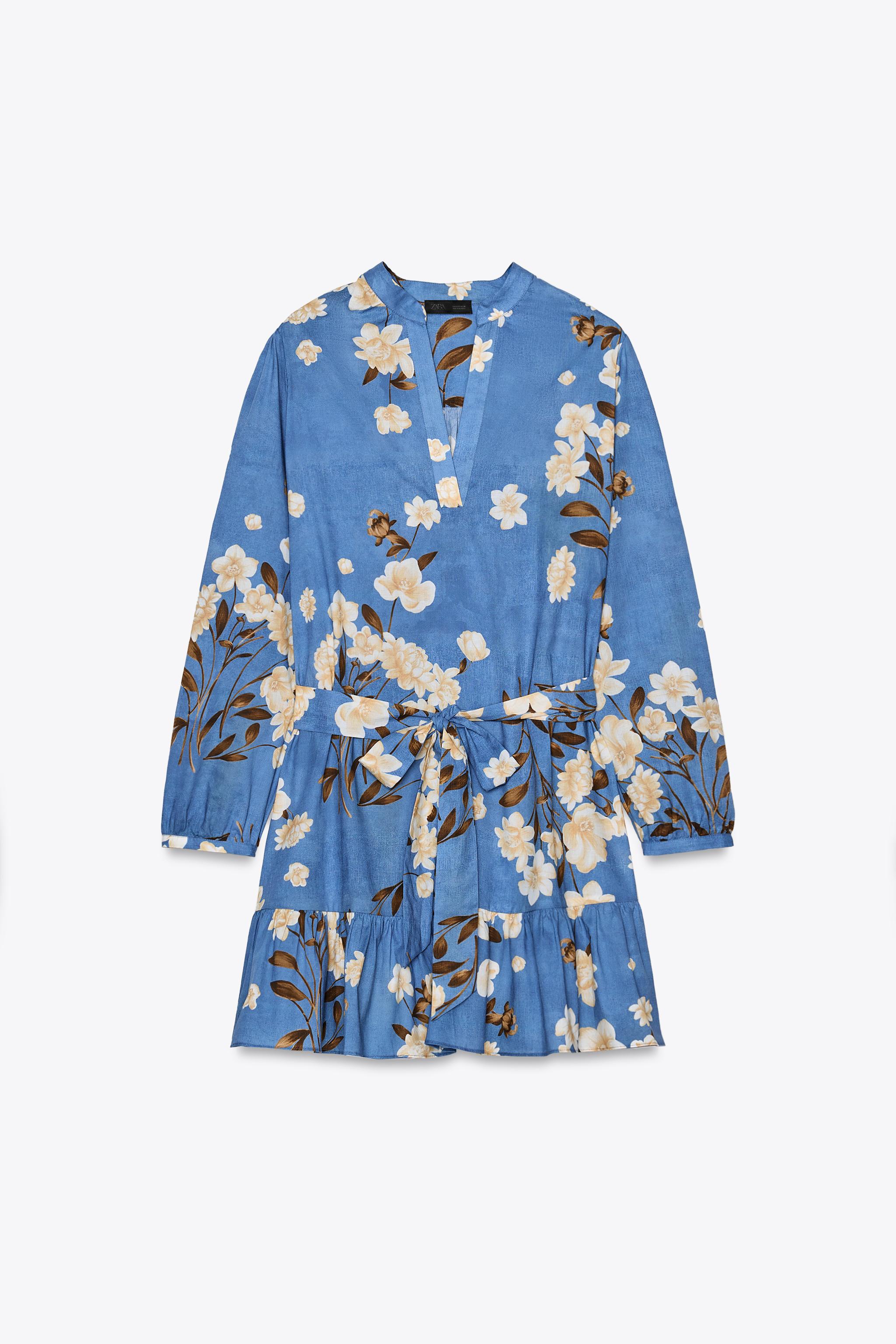 ZW COLLECTION PRINTED SHORT DRESS