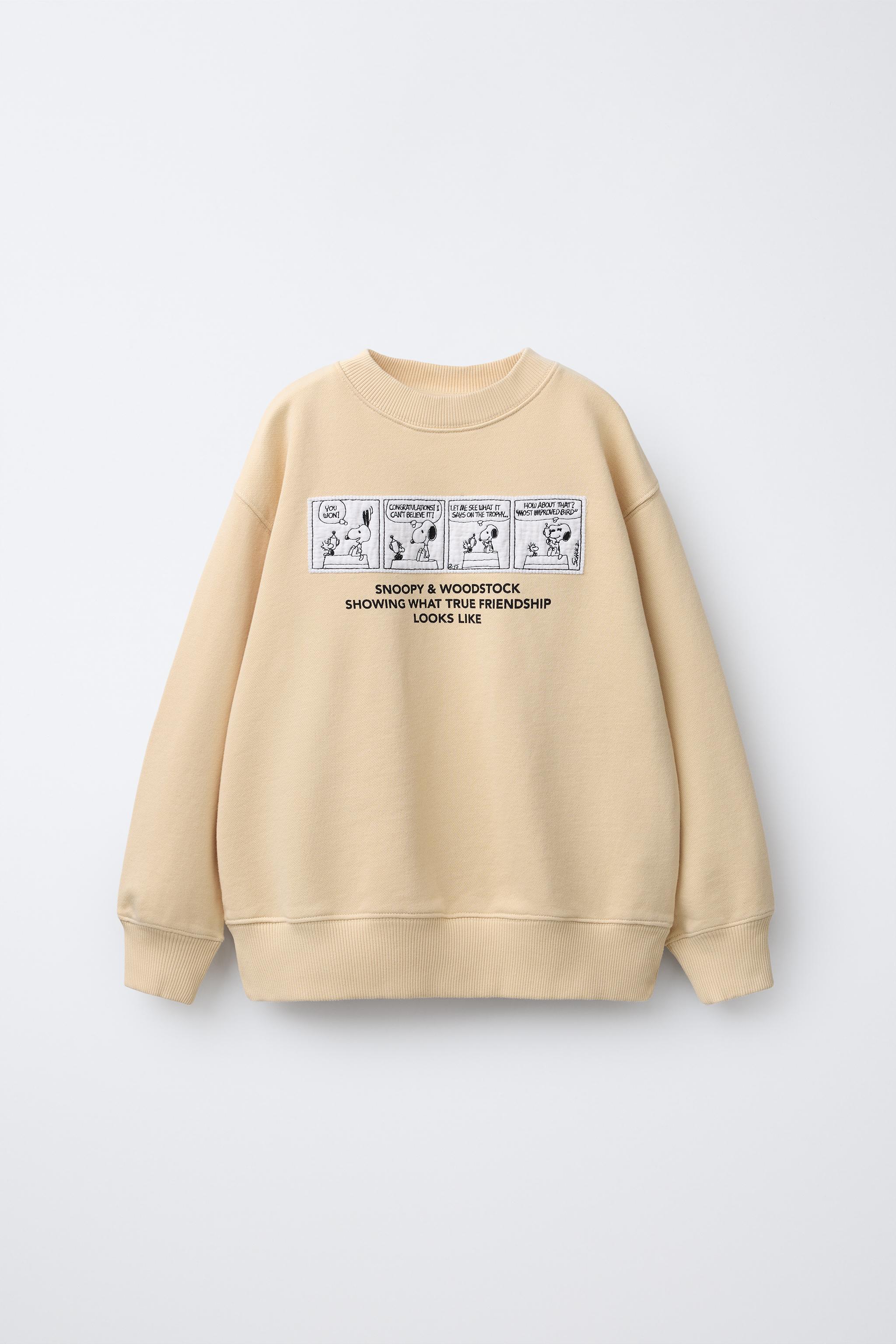 SNOOPY PEANUTS™ PATCH SWEATSHIRT