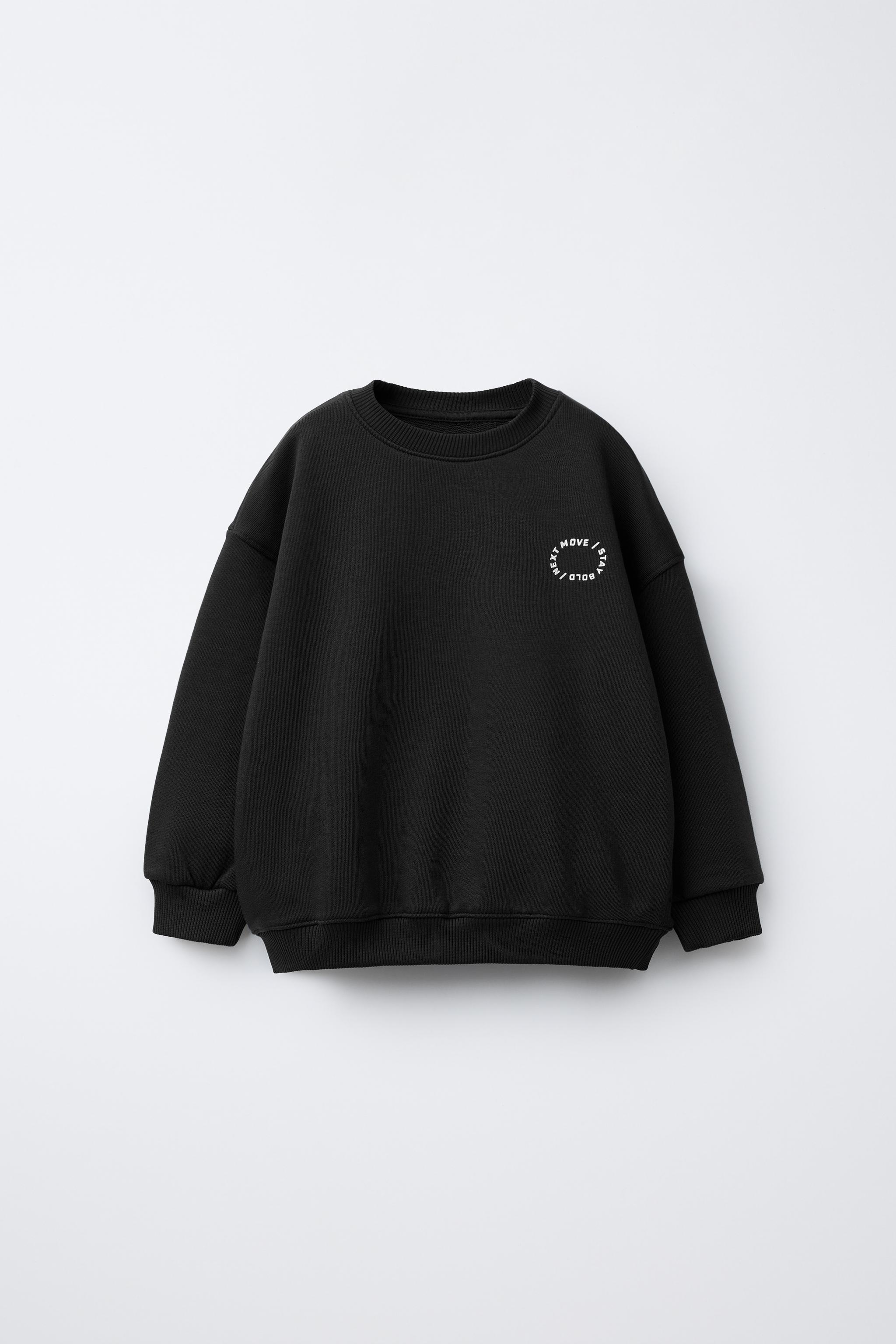 BASIC TEXT SWEATSHIRT
