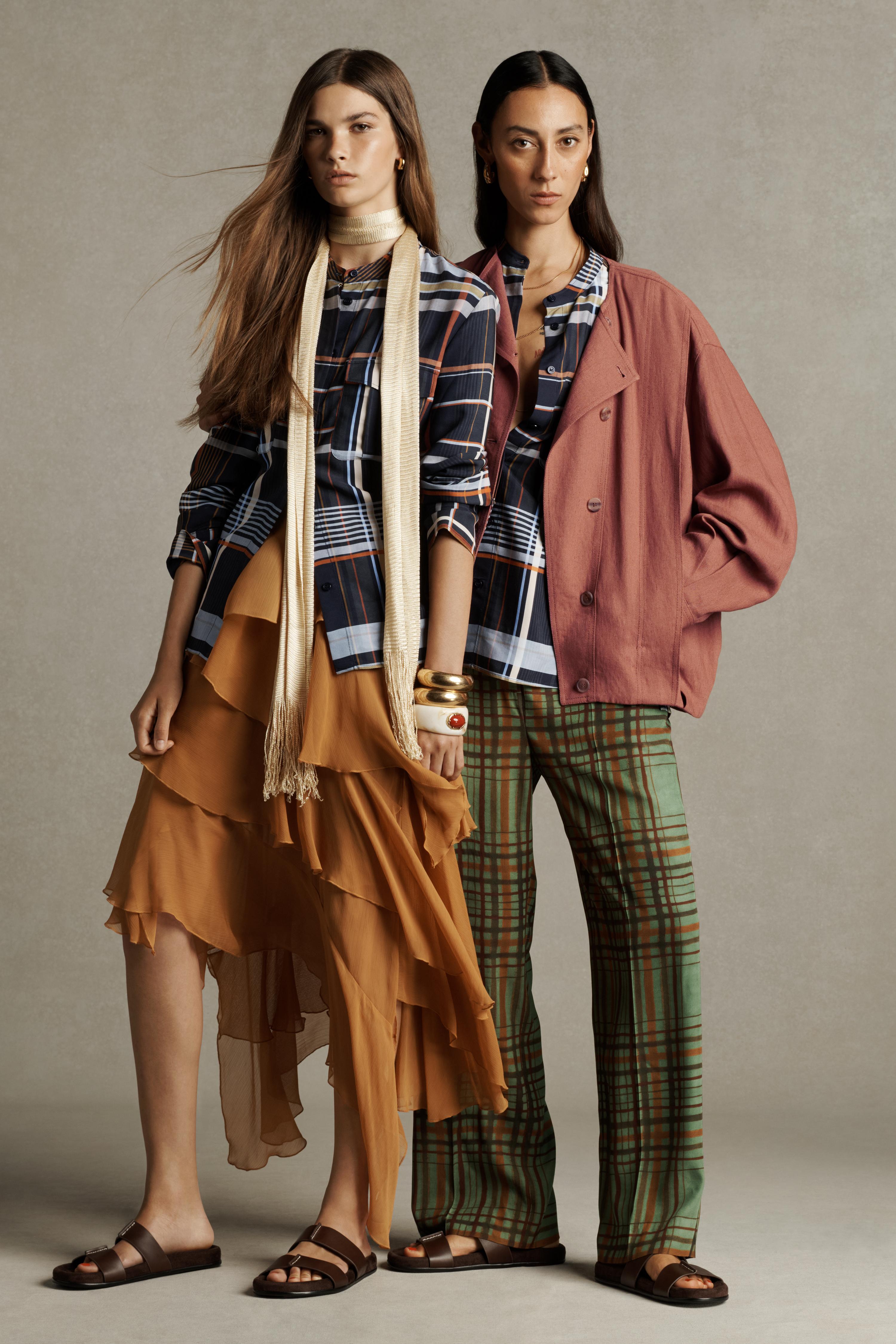 ZW COLLECTION PLAID POCKET SHIRT