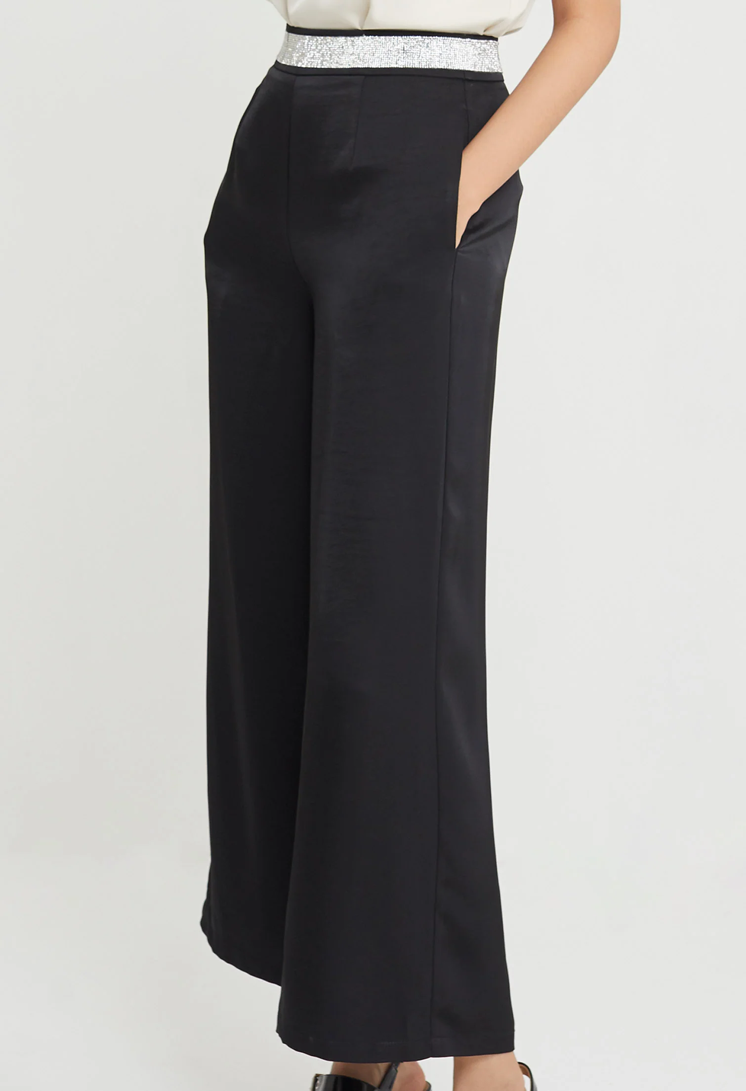 Diamonte Straight Cut Trousers