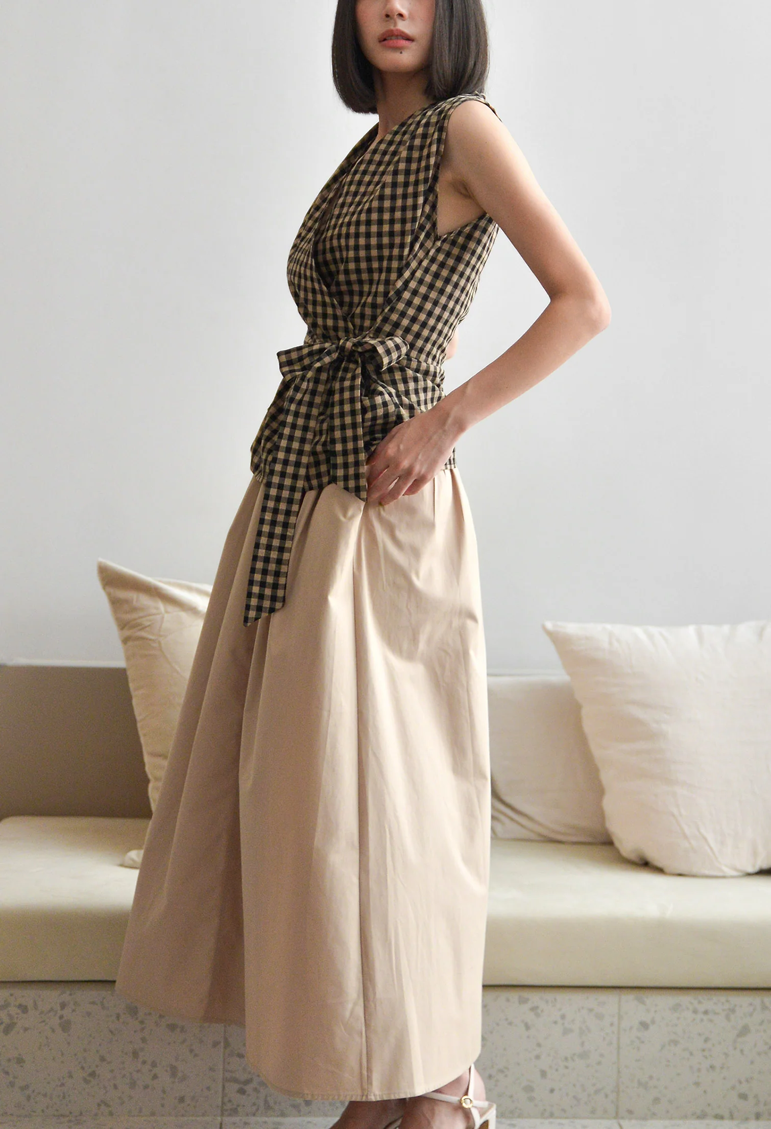 Sweet Gingham Two-piece