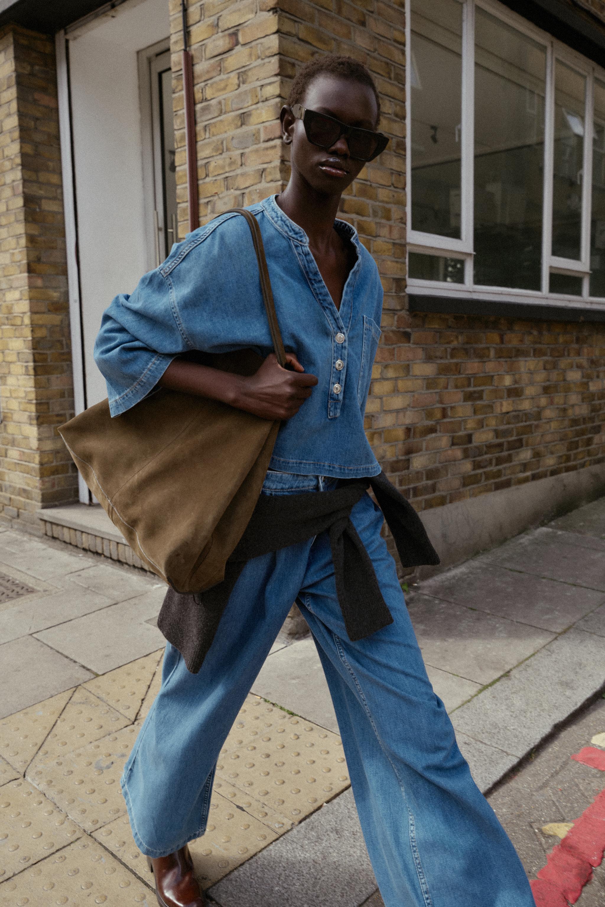 Z1975 MID-RISE WIDE LEG JEANS