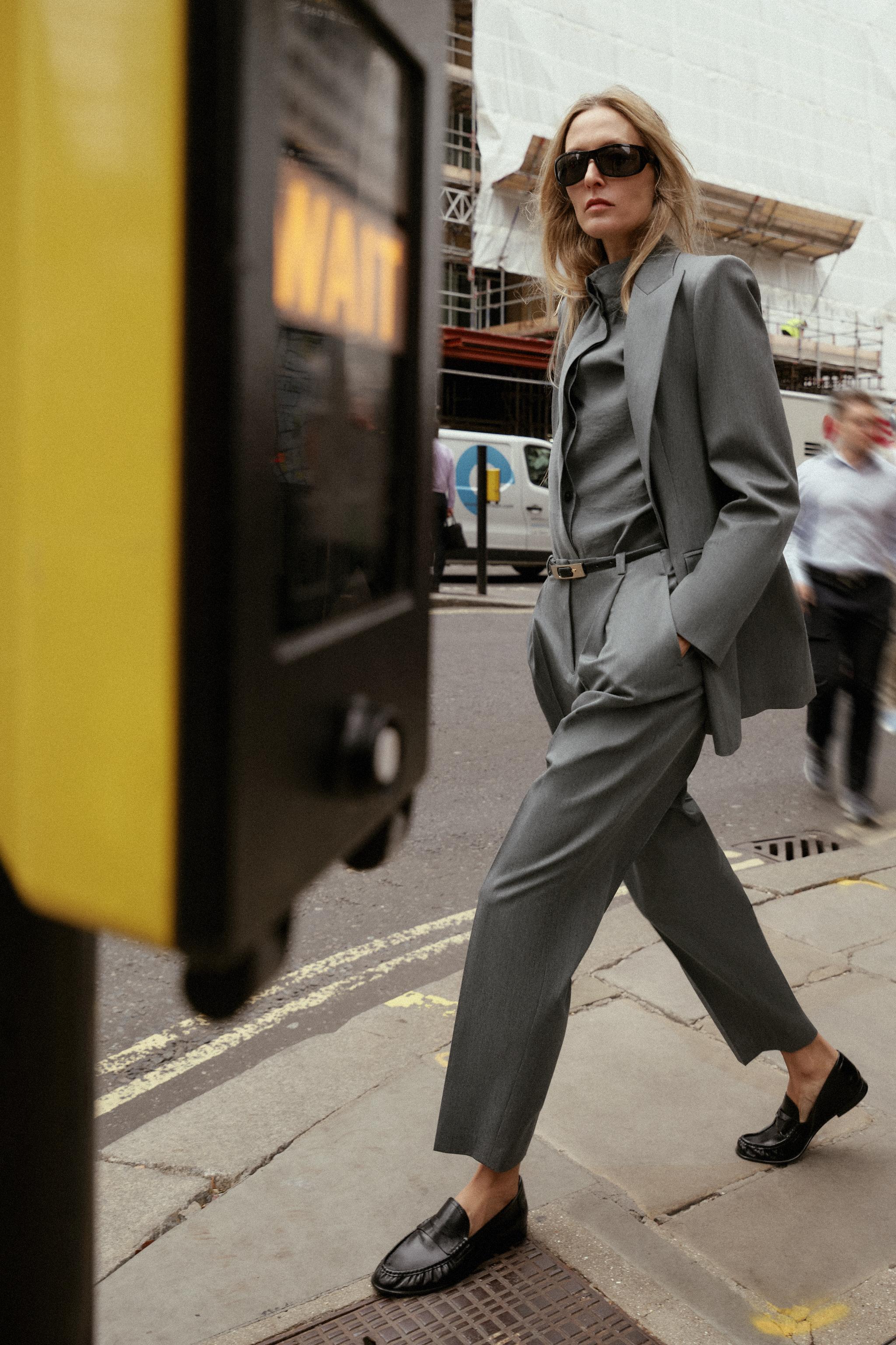 BELTED PANTS