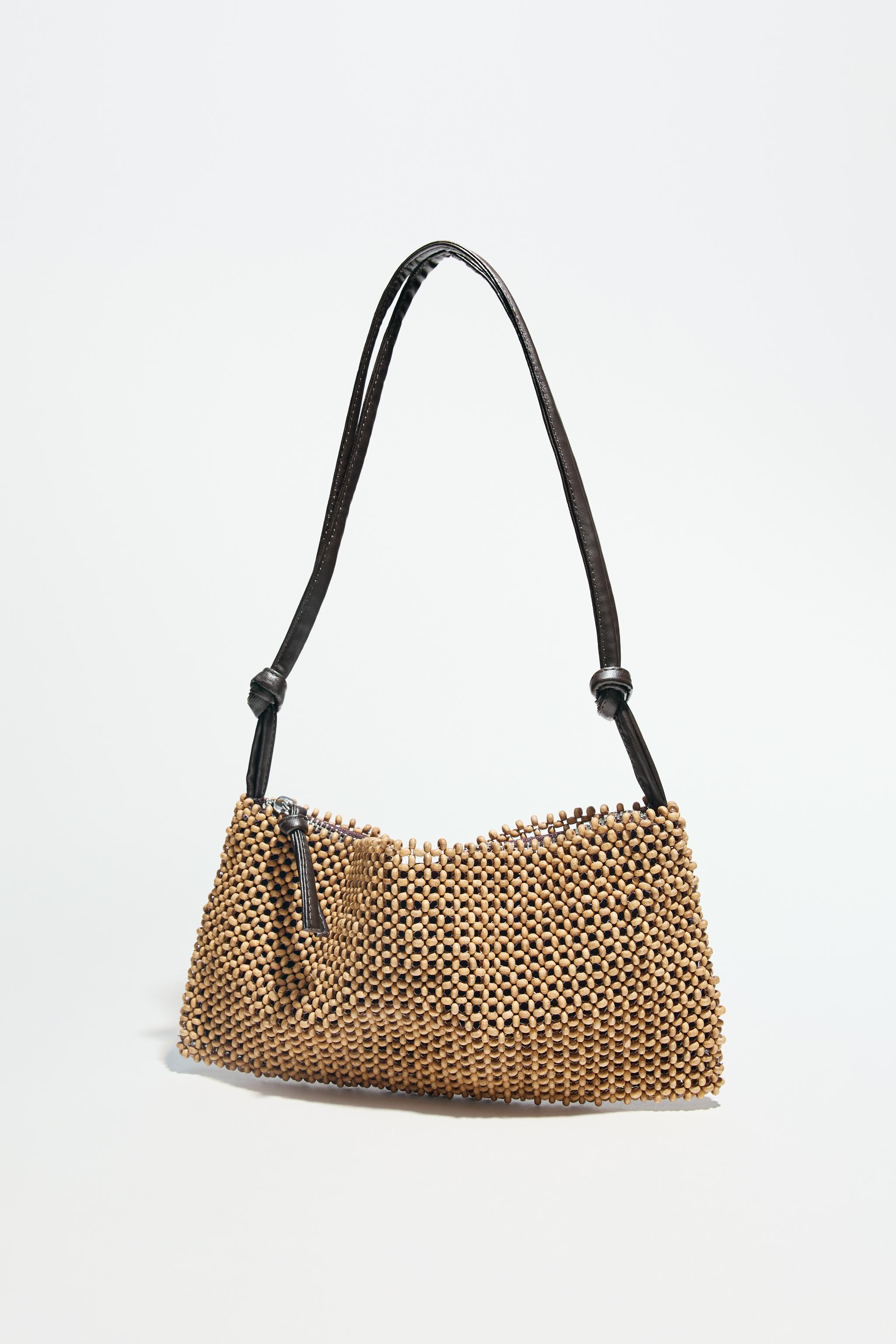 BEADED SHOULDER BAG