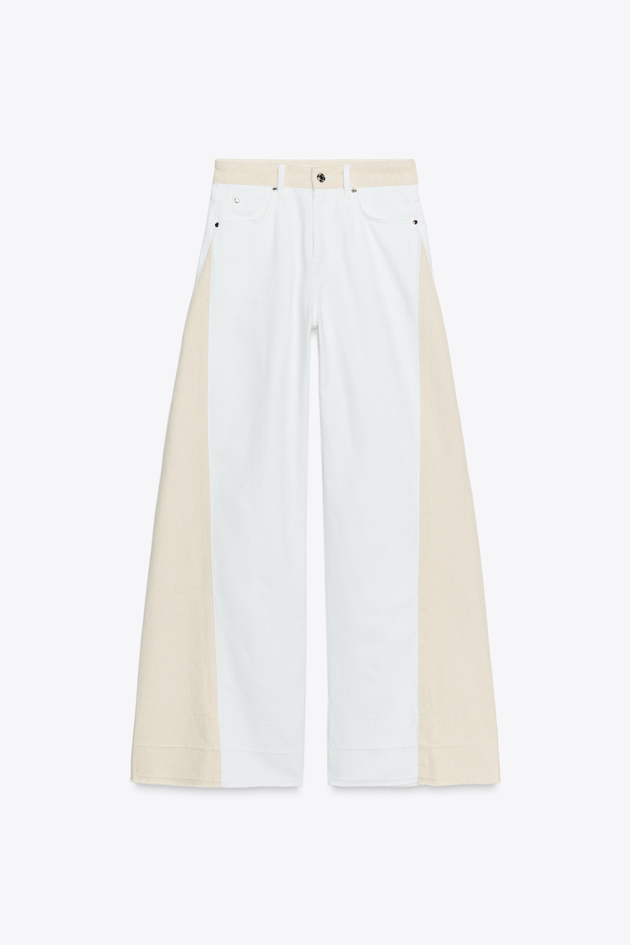 Z1975 COLOR BLOCK DENIM JEANS