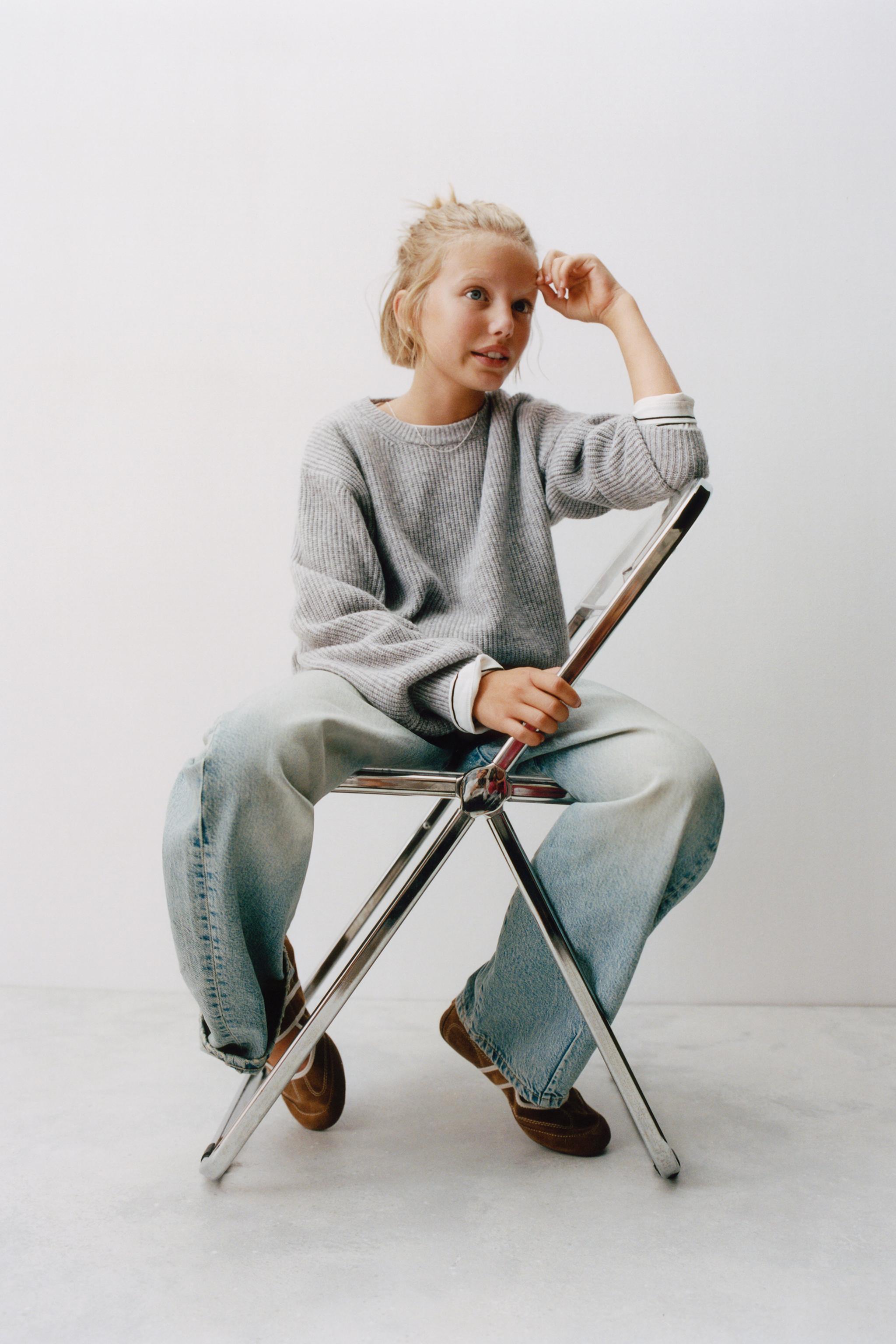 PURL KNIT SWEATER