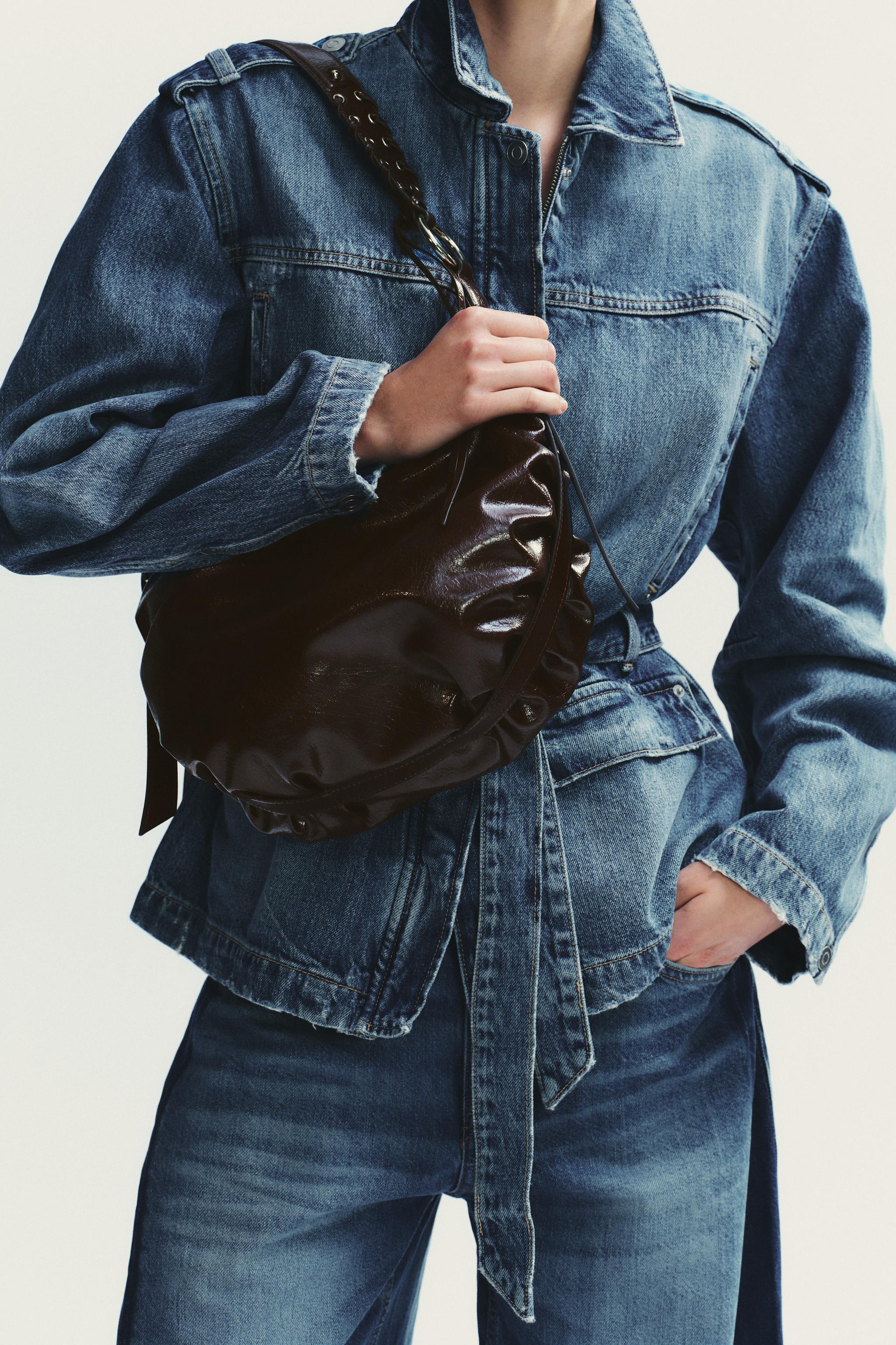 FRINGED SHOULDER BAG
