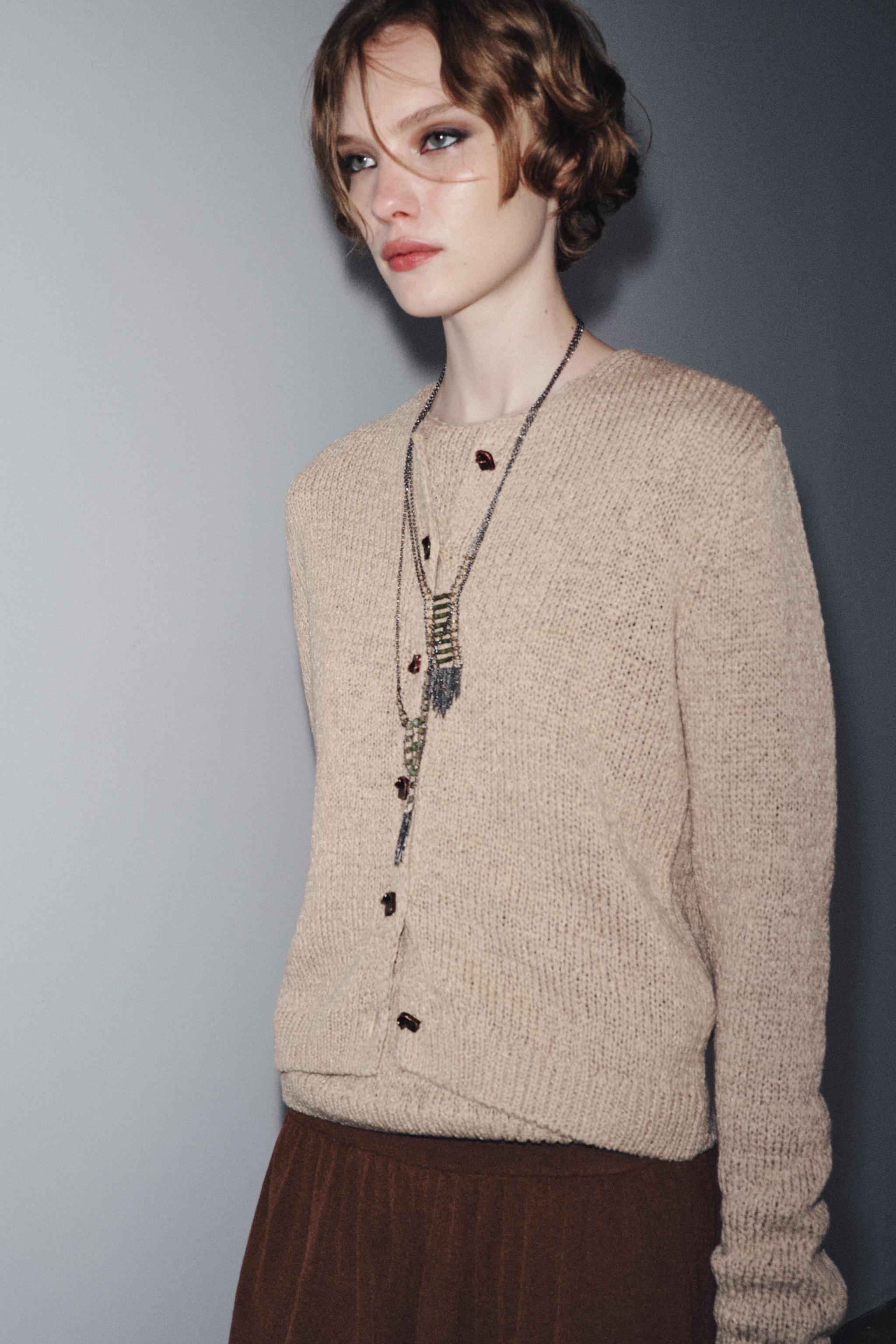 RUSTIC KNIT JACKET