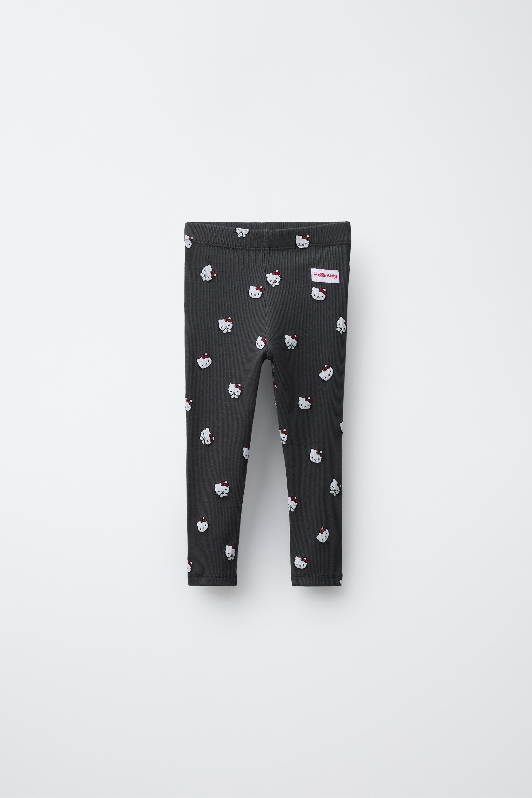 RIBBED HELLO KITTY © SANRIO LEGGINGS