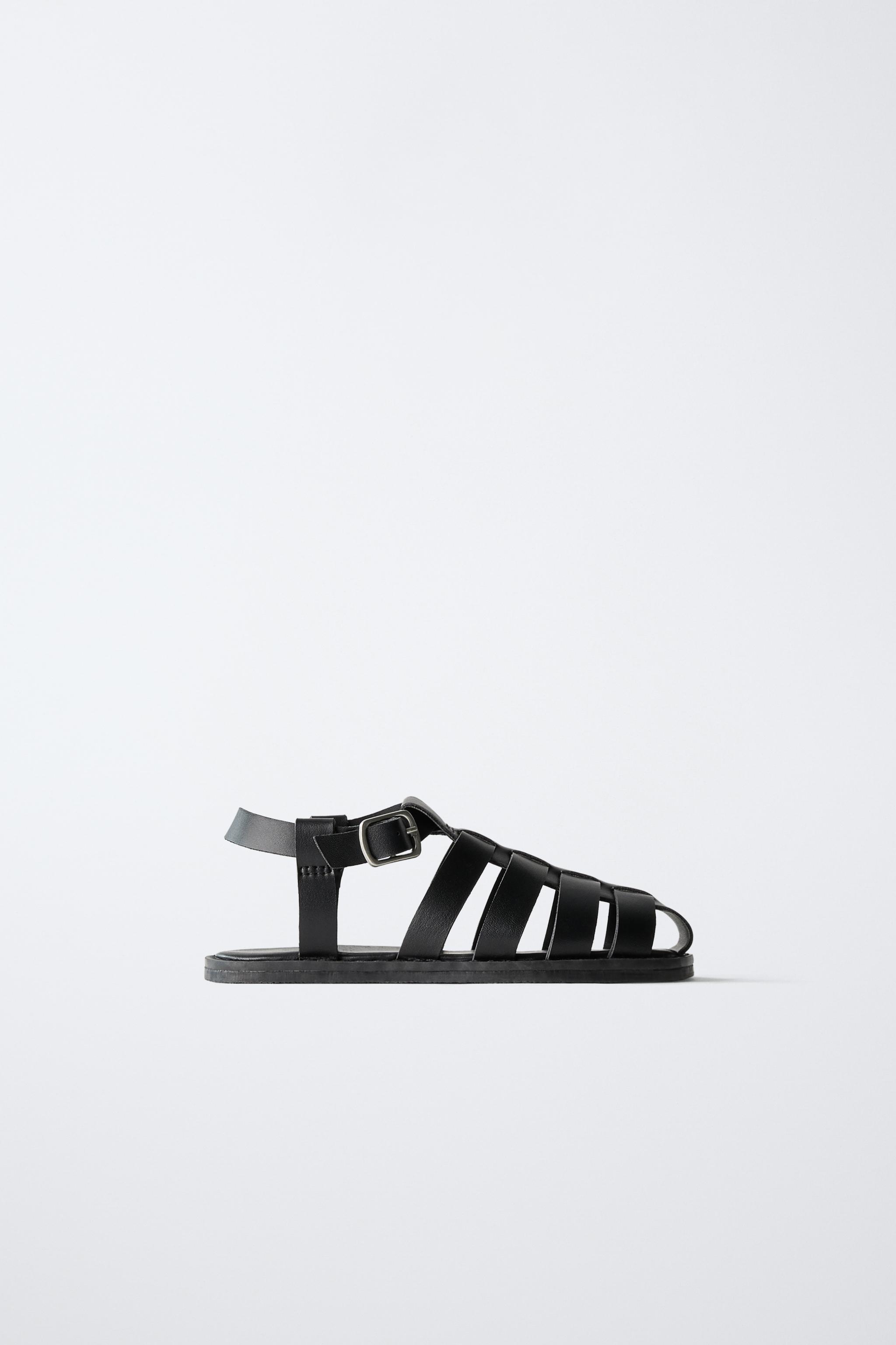 BUCKLED FISHERMAN SANDALS