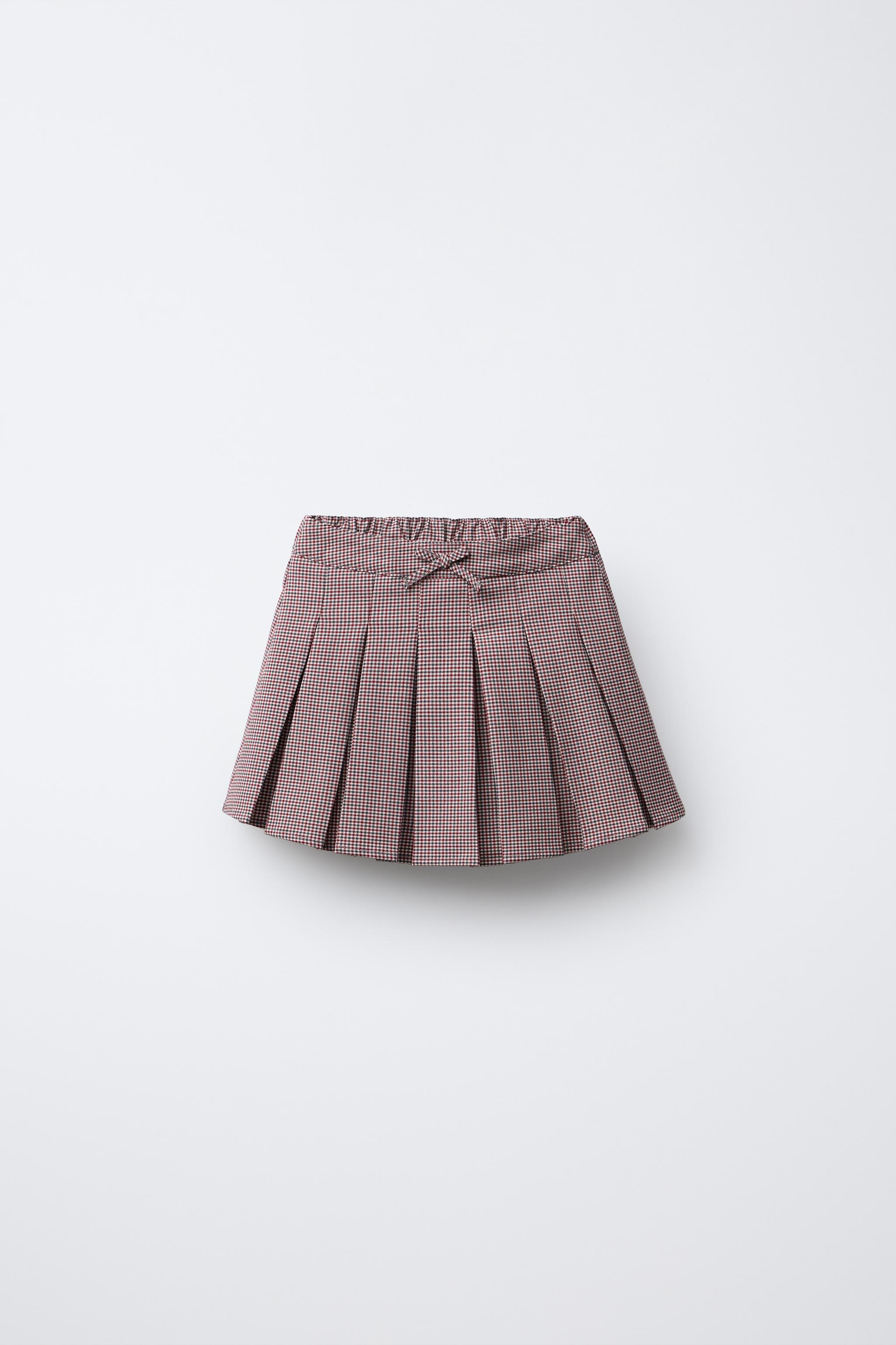 PLAID SKORT