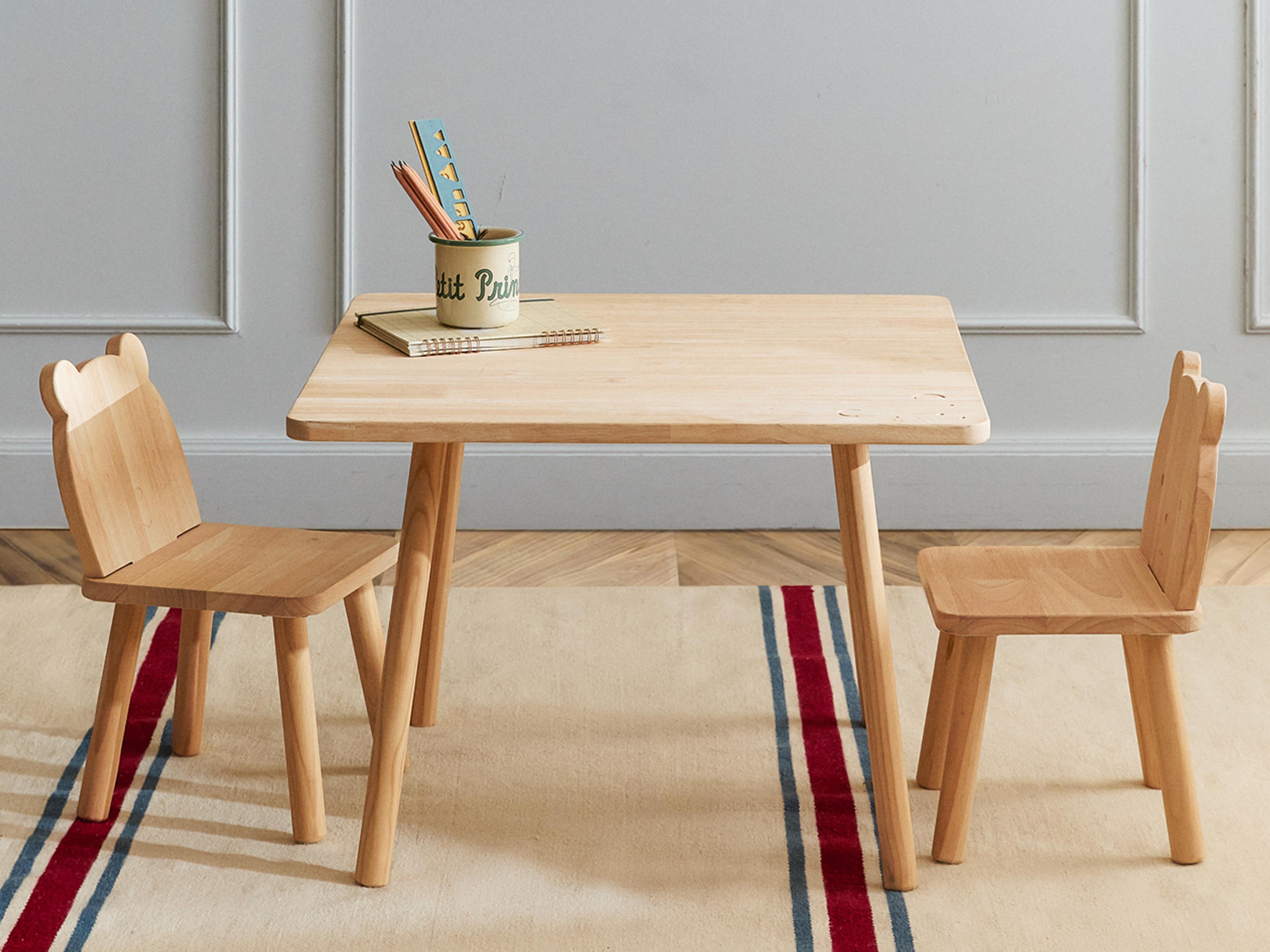 BEAR WOODEN TABLE