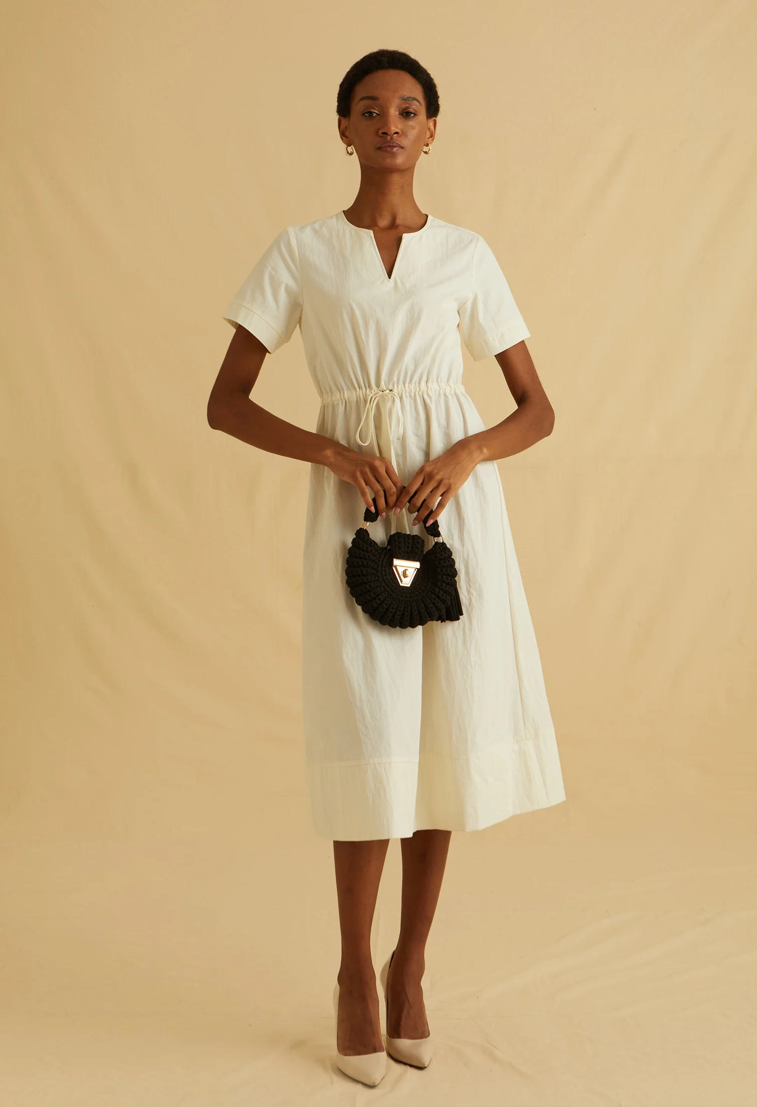 Lucca Lines Midi Dress