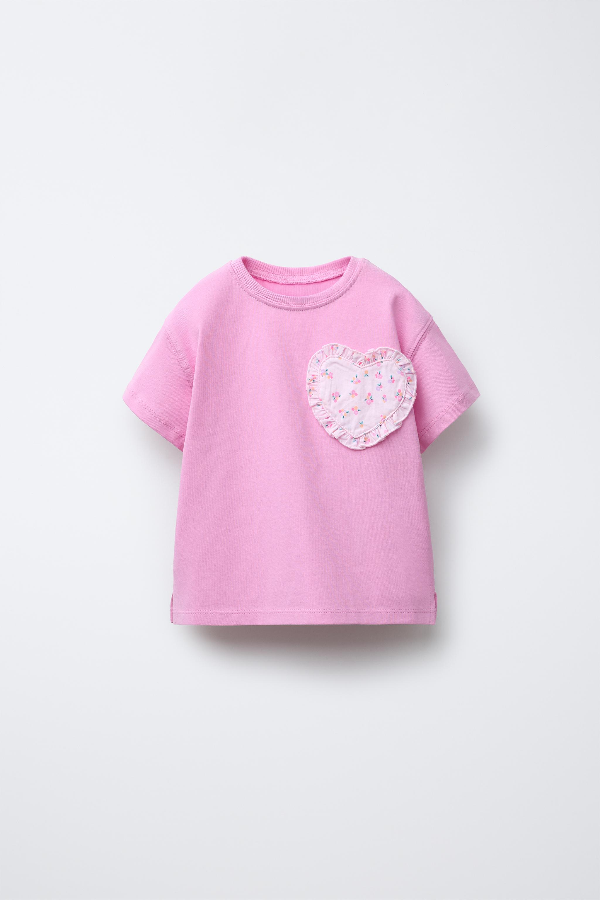 HEART PRINT T-SHIRT