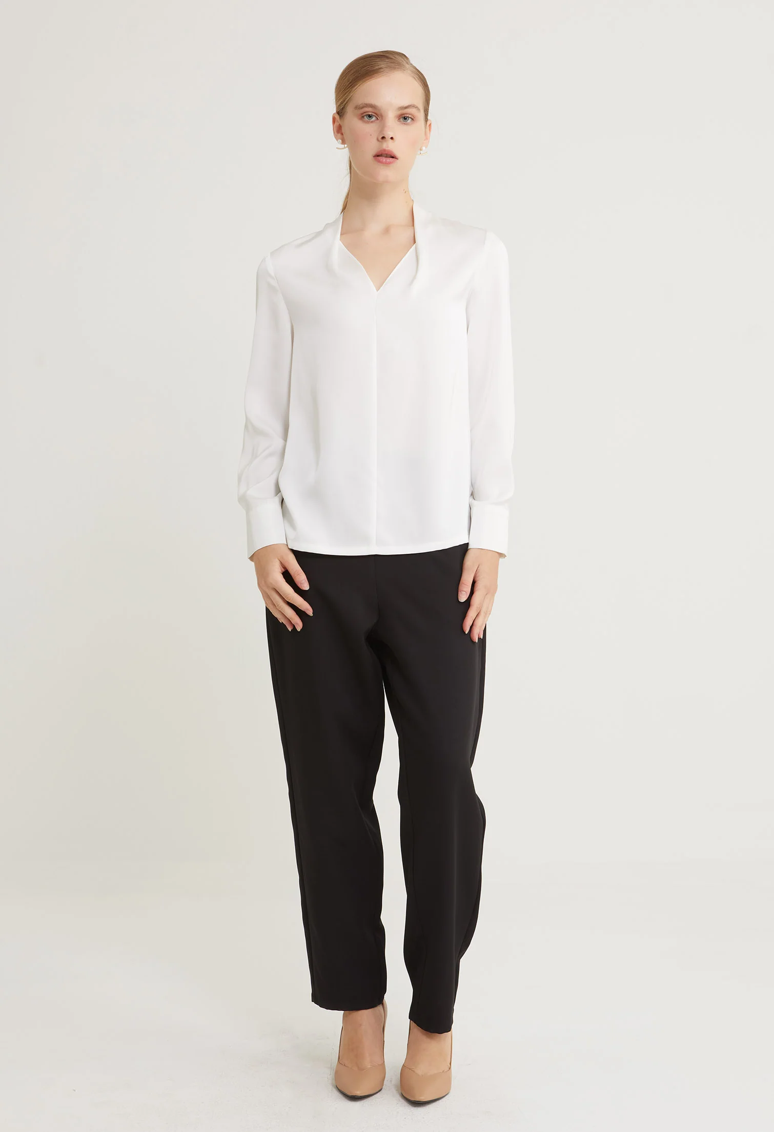 Whisper Allure Long Sleeves Blouse