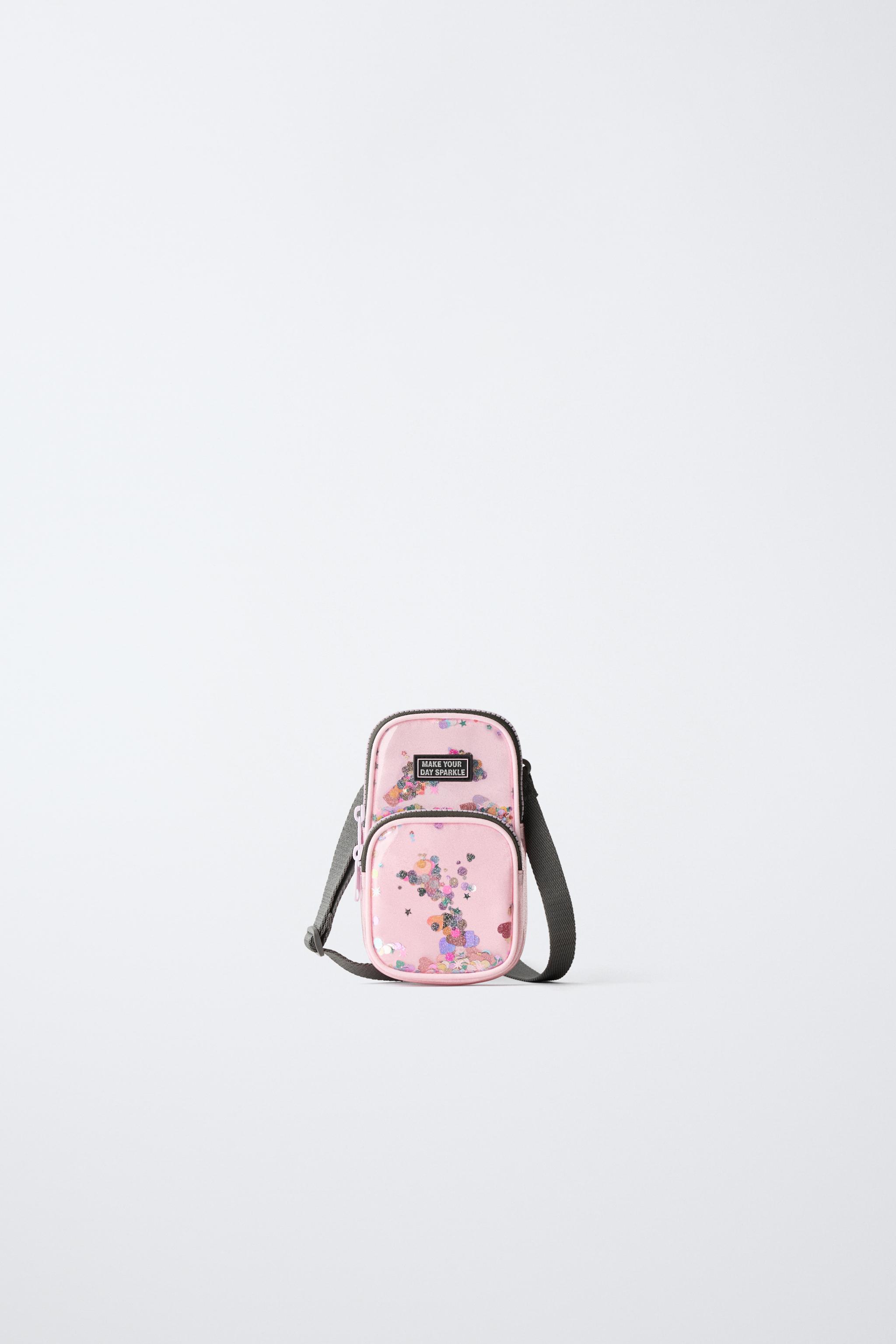 VINYL CROSSBODY PHONE CASE