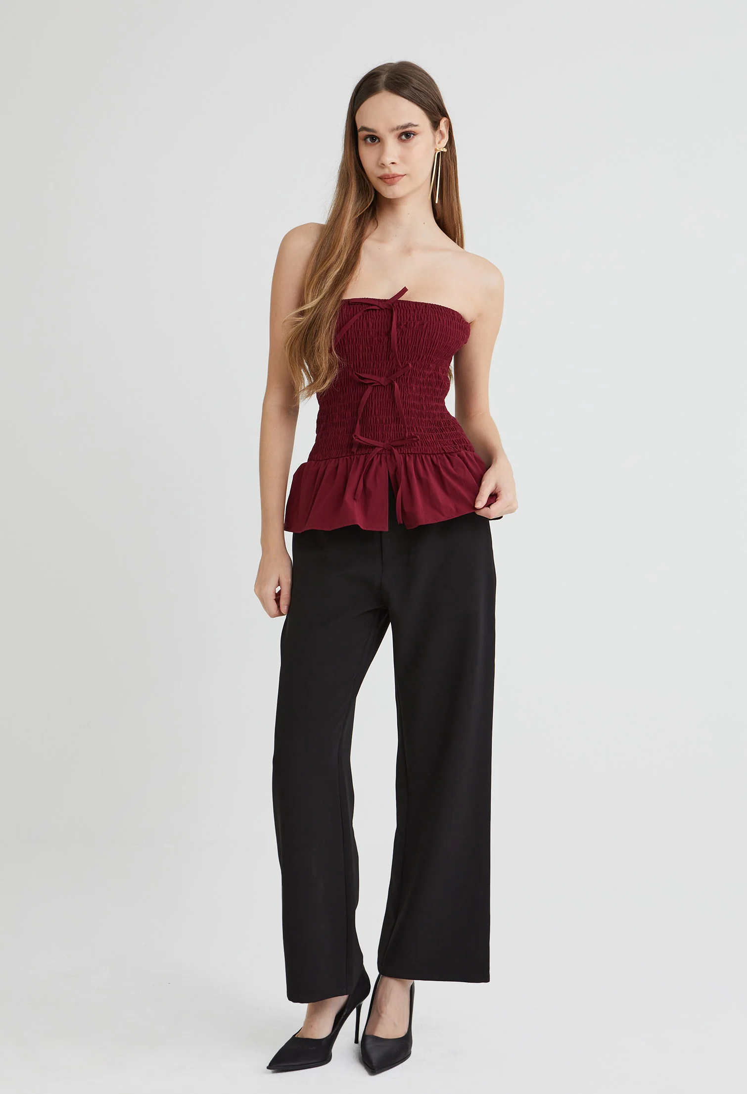 Rosalie Ribbon Top
