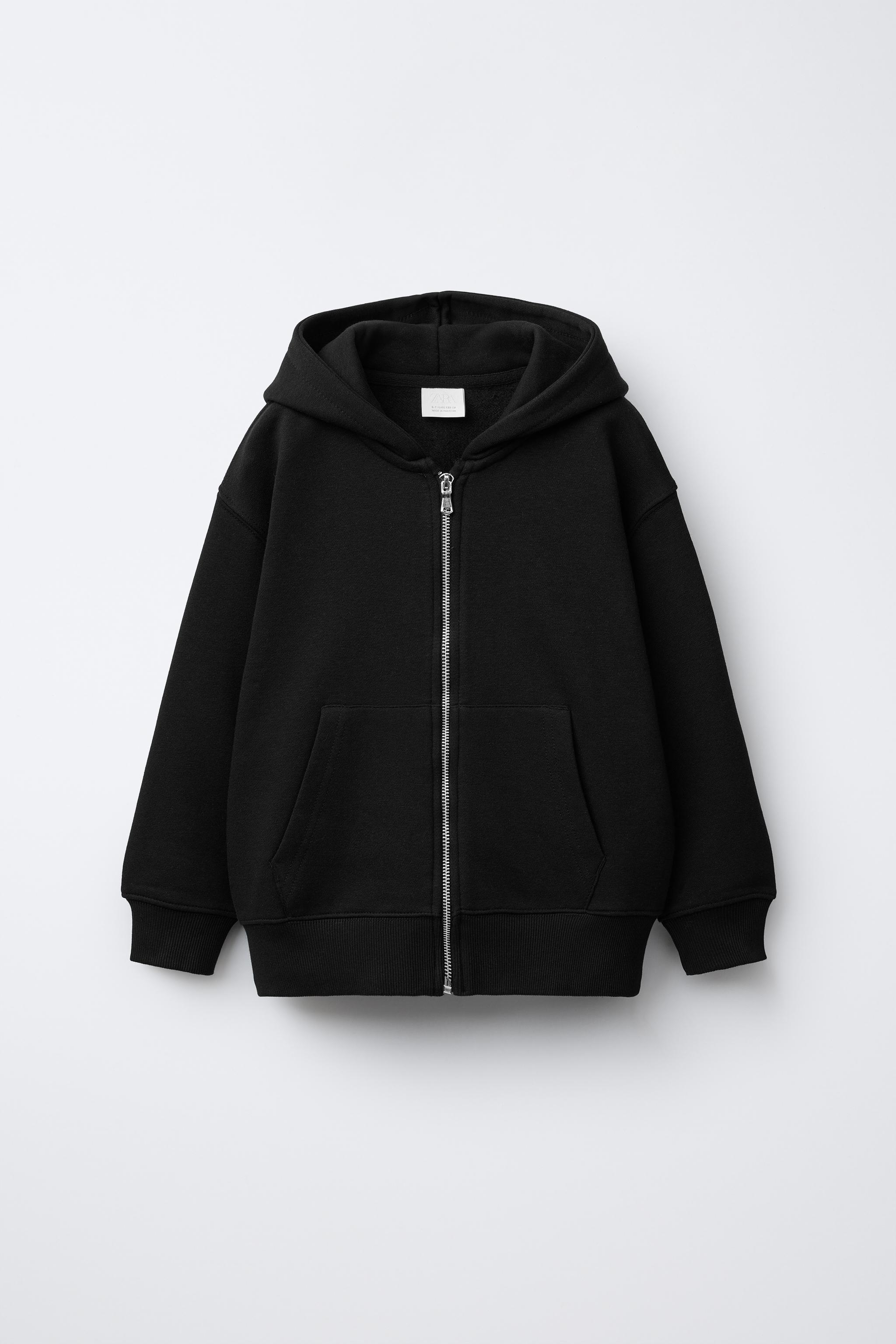 BASIC ZIP SWEATSHIRT