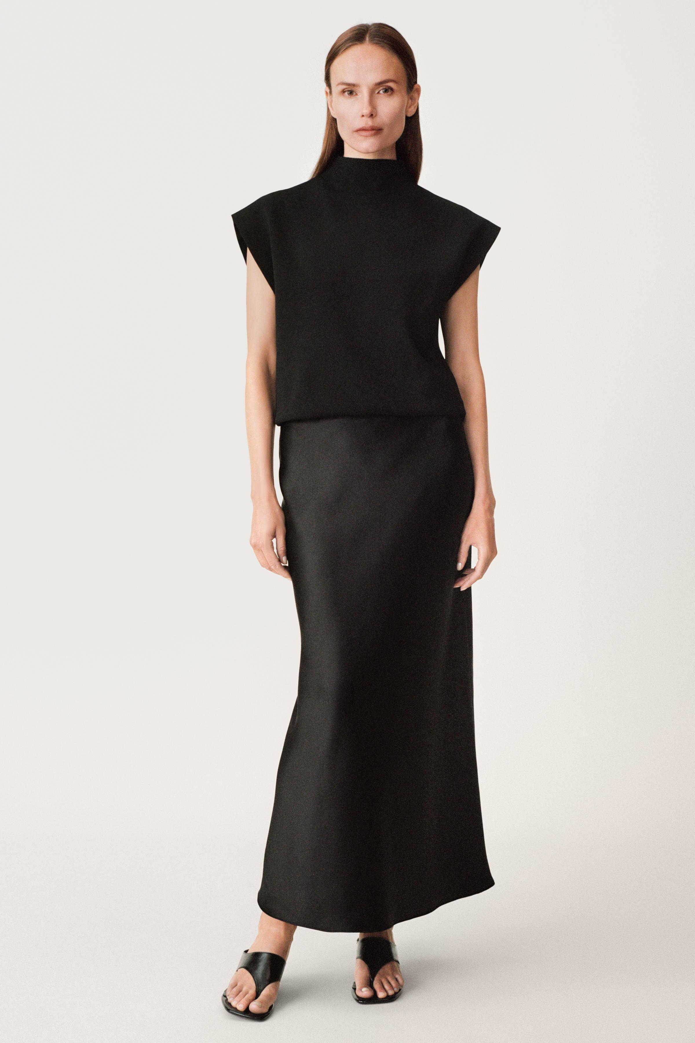 SATIN MIDI SKIRT 50TH ANNIVERSARY