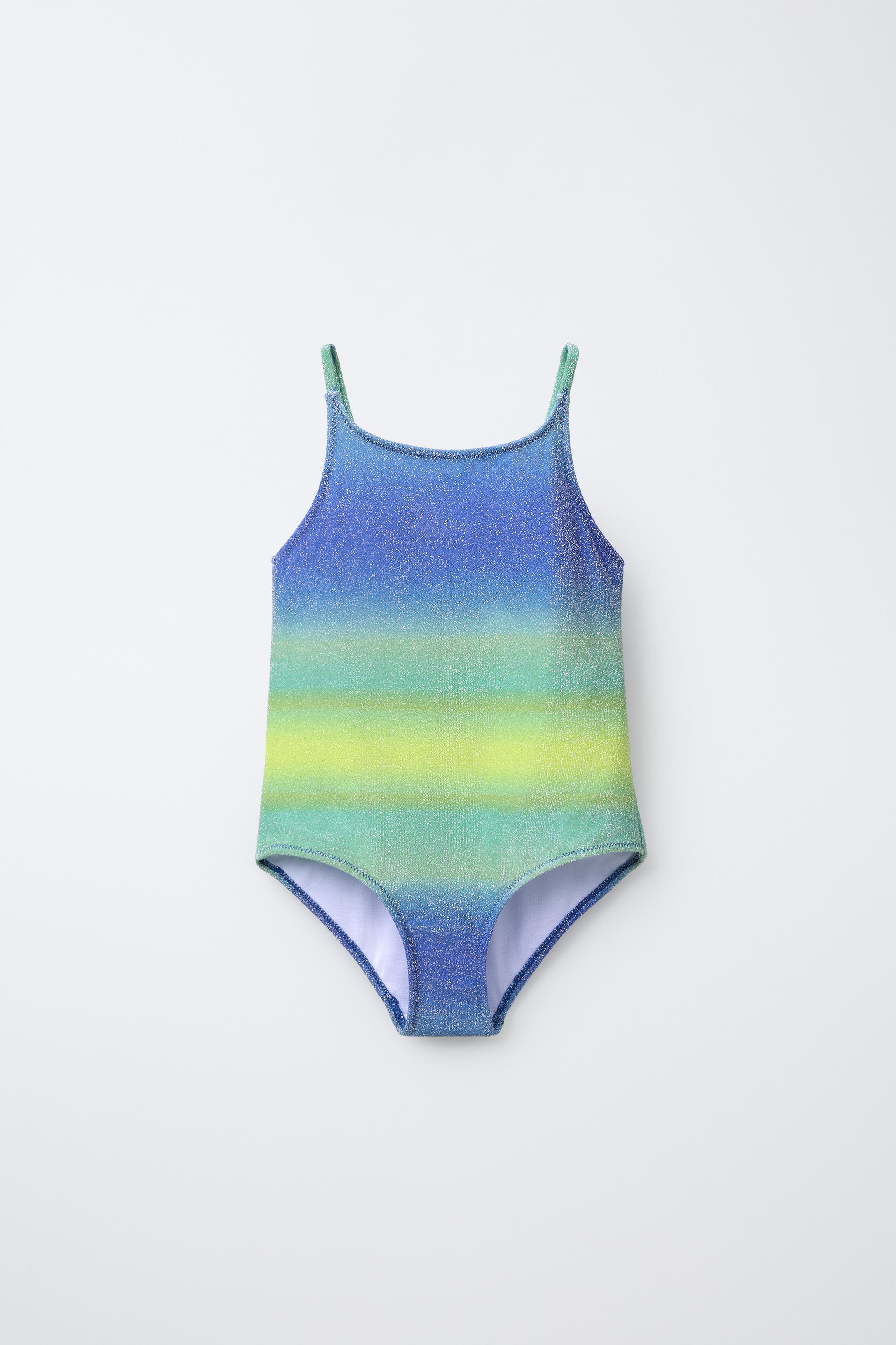 6-14 YEARS/ SHIMMER SWIMSUIT