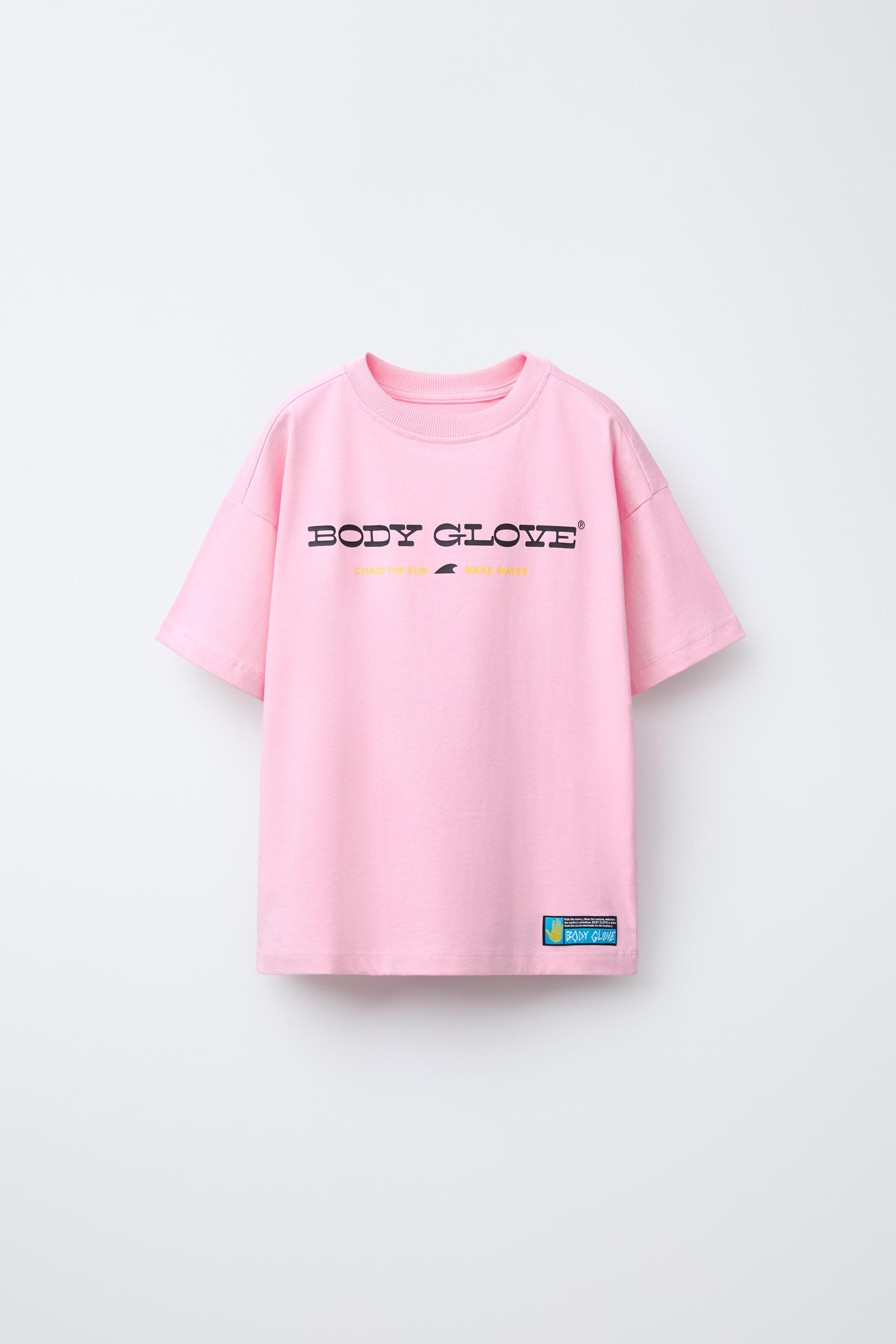 ZARA X BODY GLOVE ® RAISED PRINT T-SHIRT