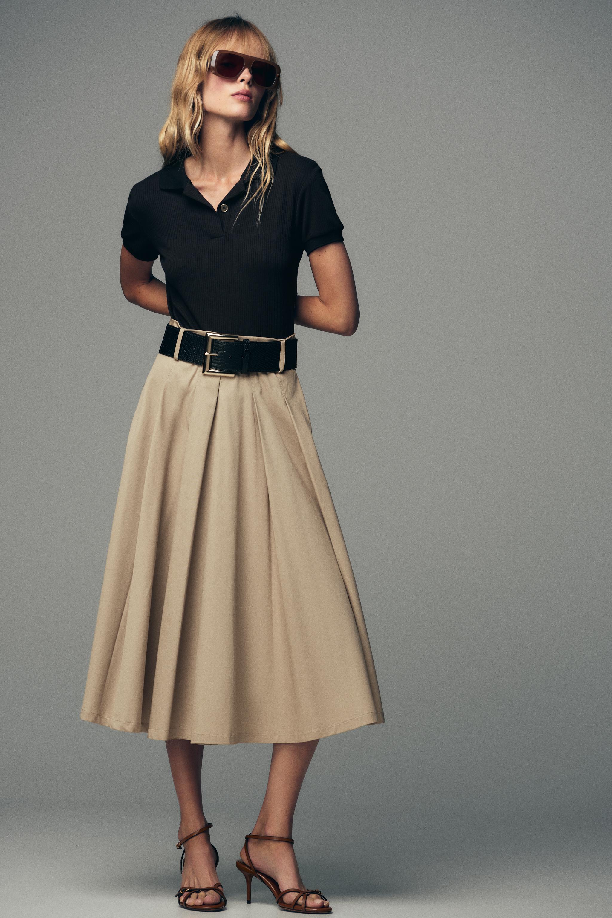 COMBINATION BELTED DRESS