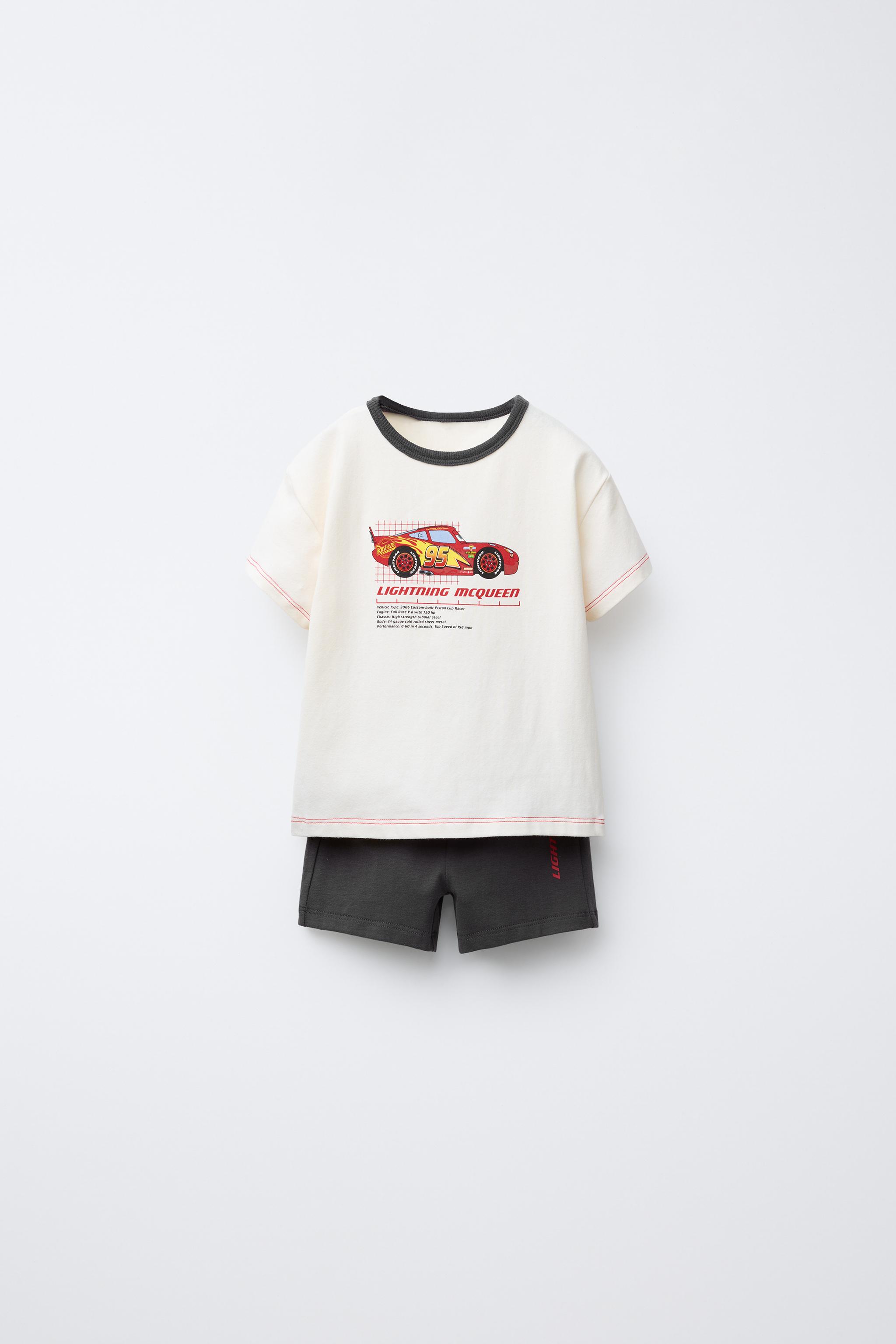 2-6 YEARS/ CARS RAYO MCQUEEN © DISNEY PRINTED PAJAMAS