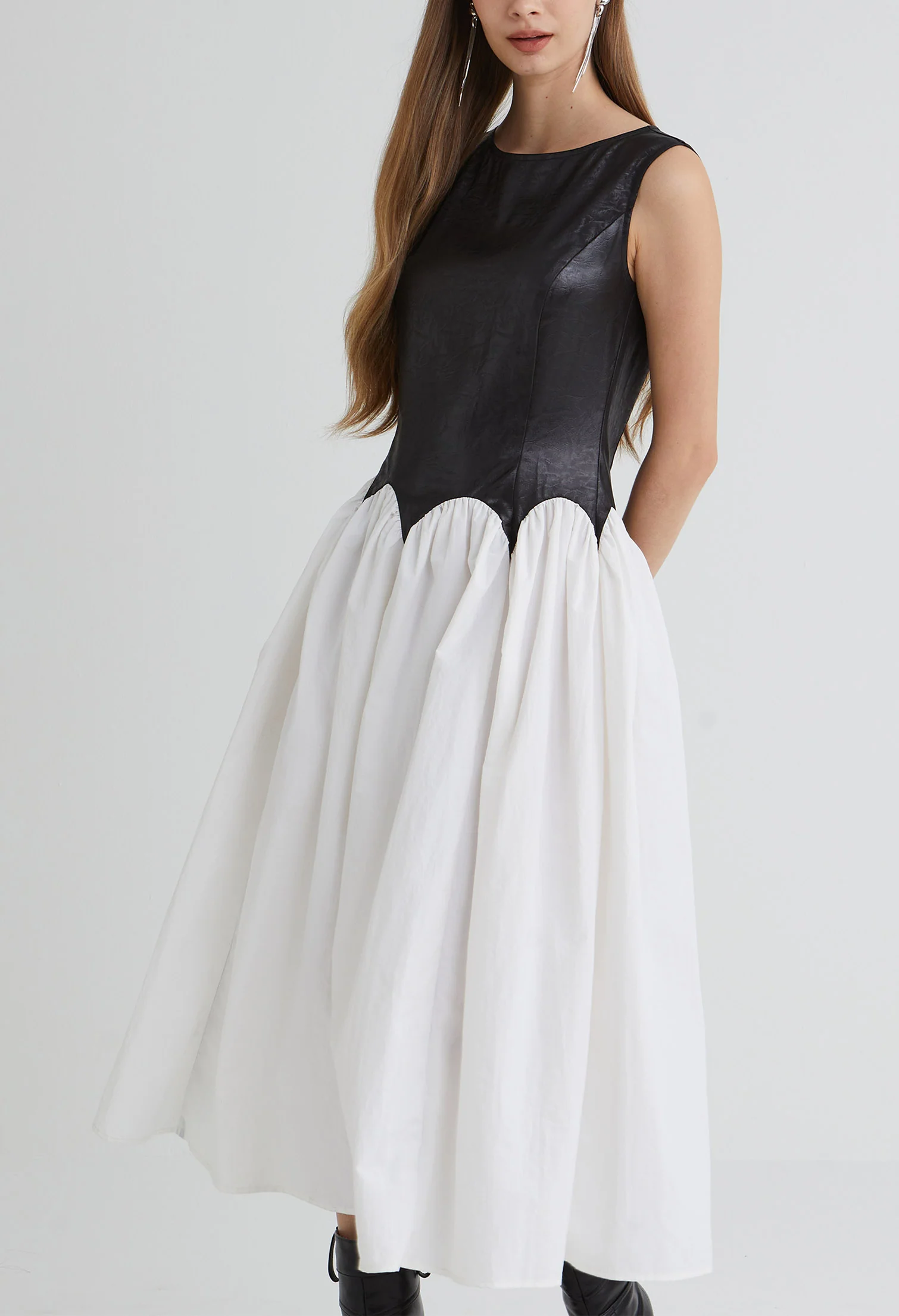 Seraphine Ruffle Midi Dress