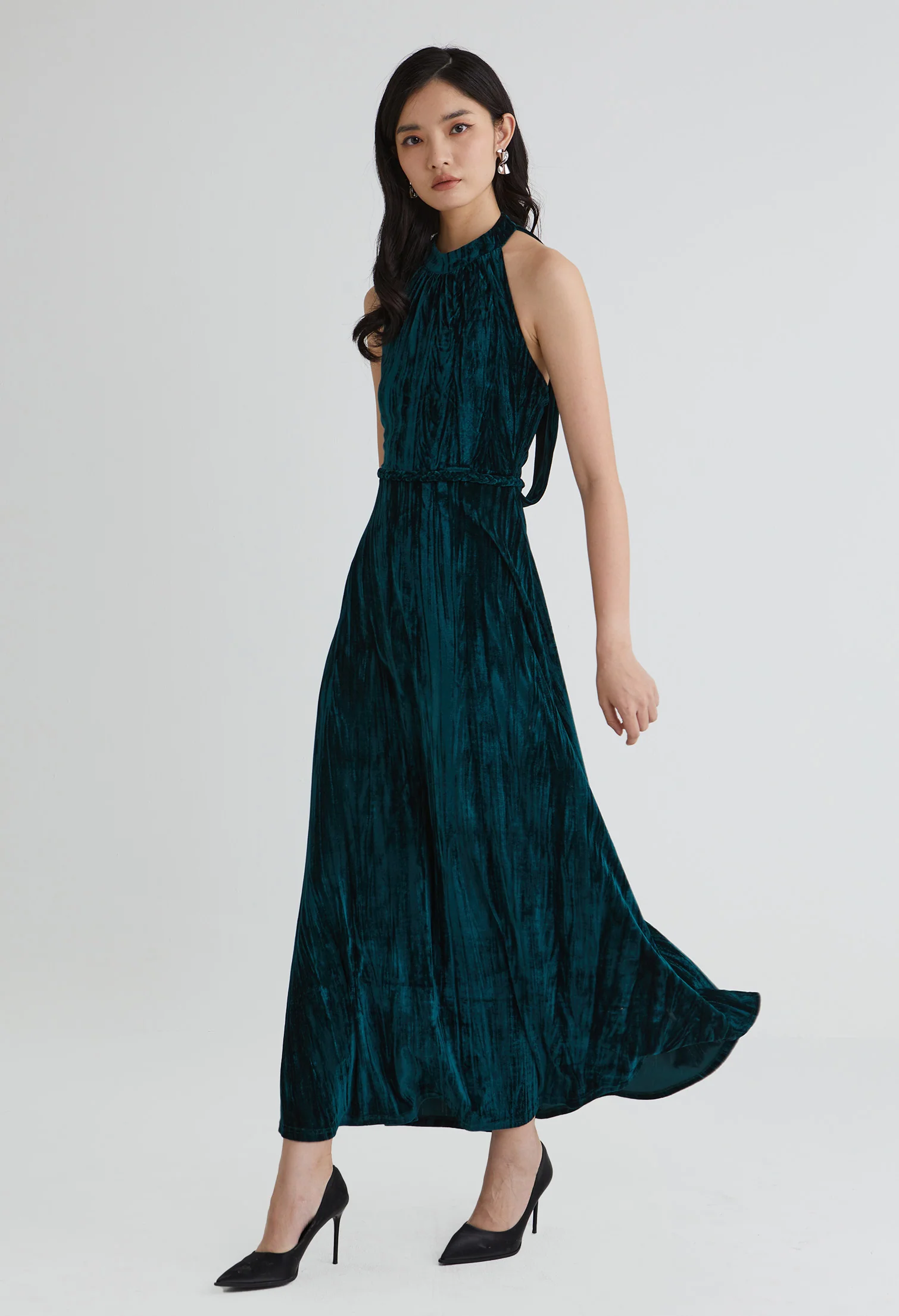 Elysian Velvet Maxi Dress